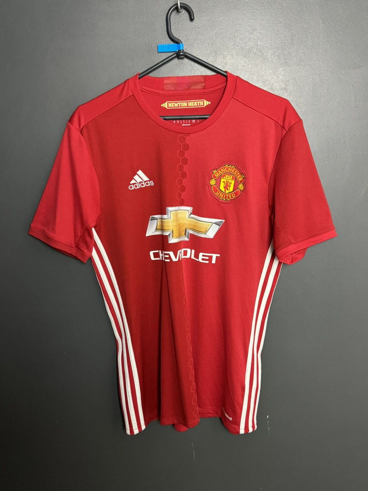 Adidas Manchester United 16/17 Home Mata Football Jersey Size US M / EU 48-50 / 2 - 2 Thumbnail