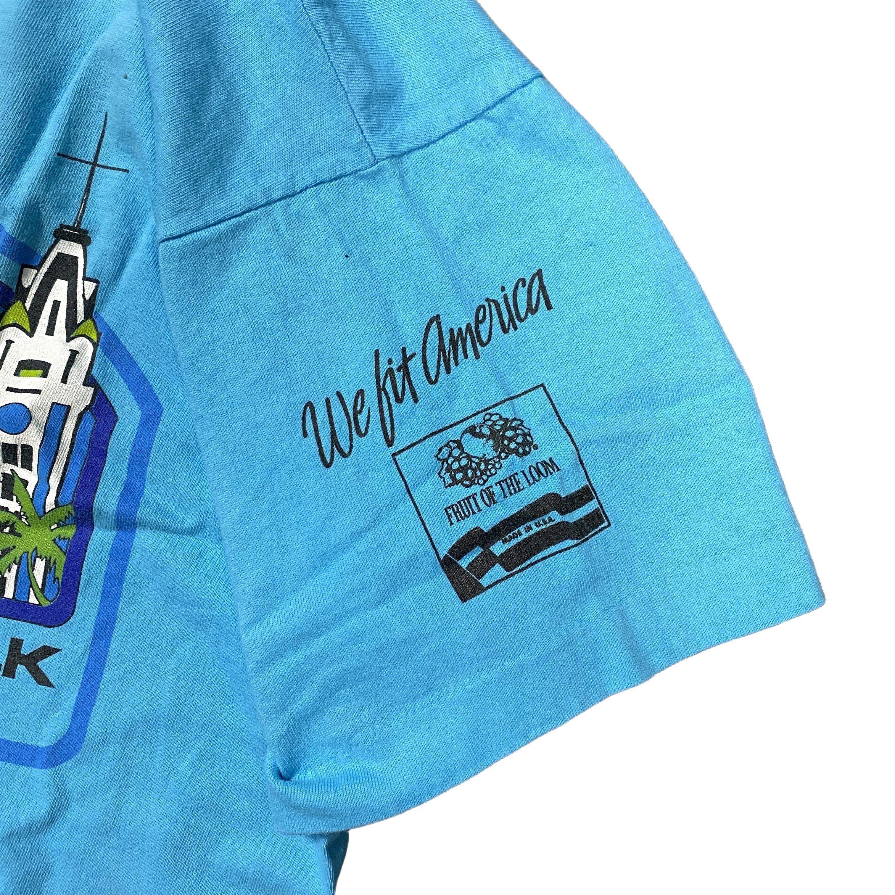 Vintage Vintage Single Stitch AT&T Honolulu Marathon 1988 Tee L Size US L / EU 52-54 / 3 - 4 Thumbnail