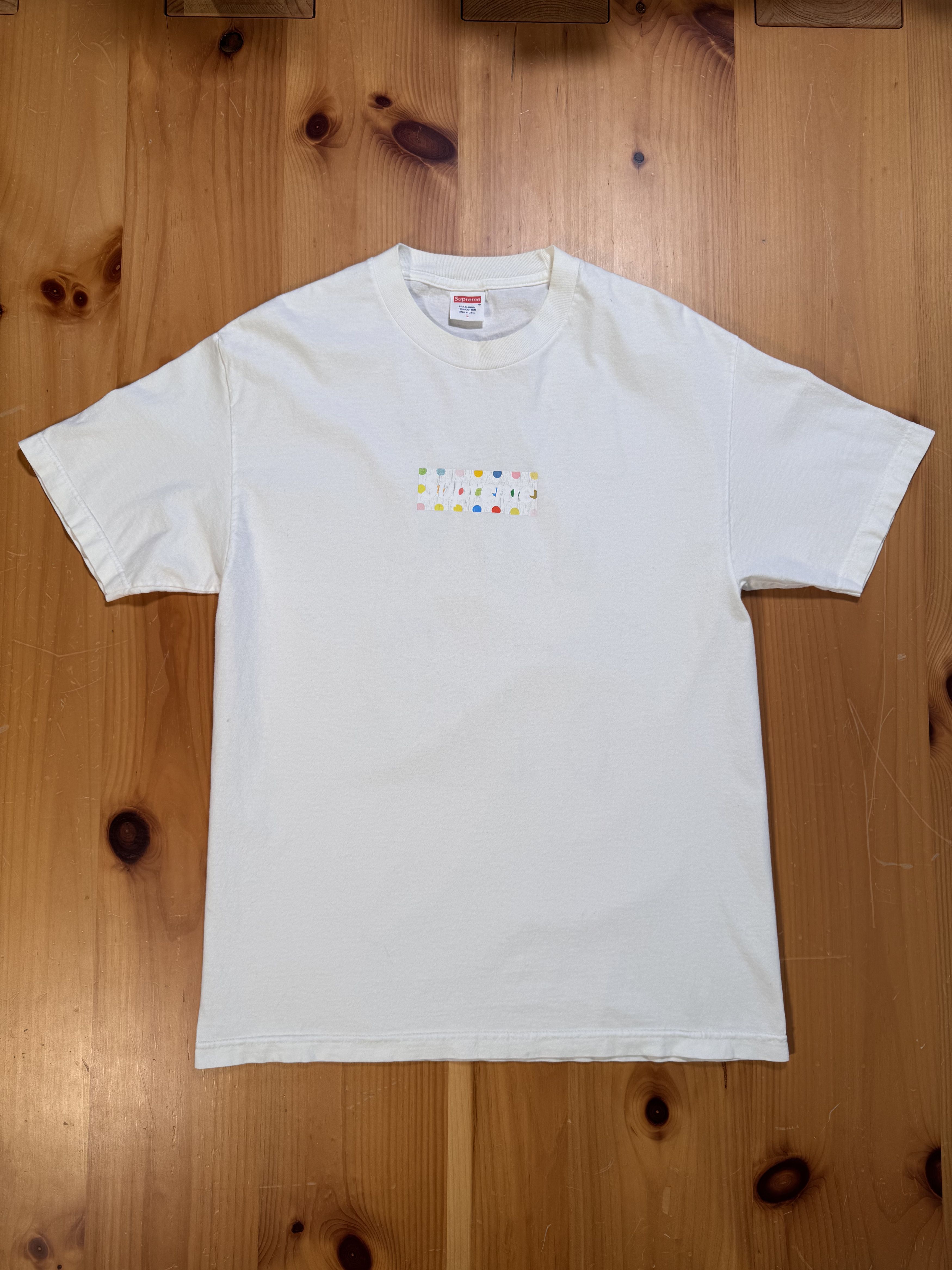 Supreme Supreme x Damien Hirst Box Logo Tee from 2009 | Grailed