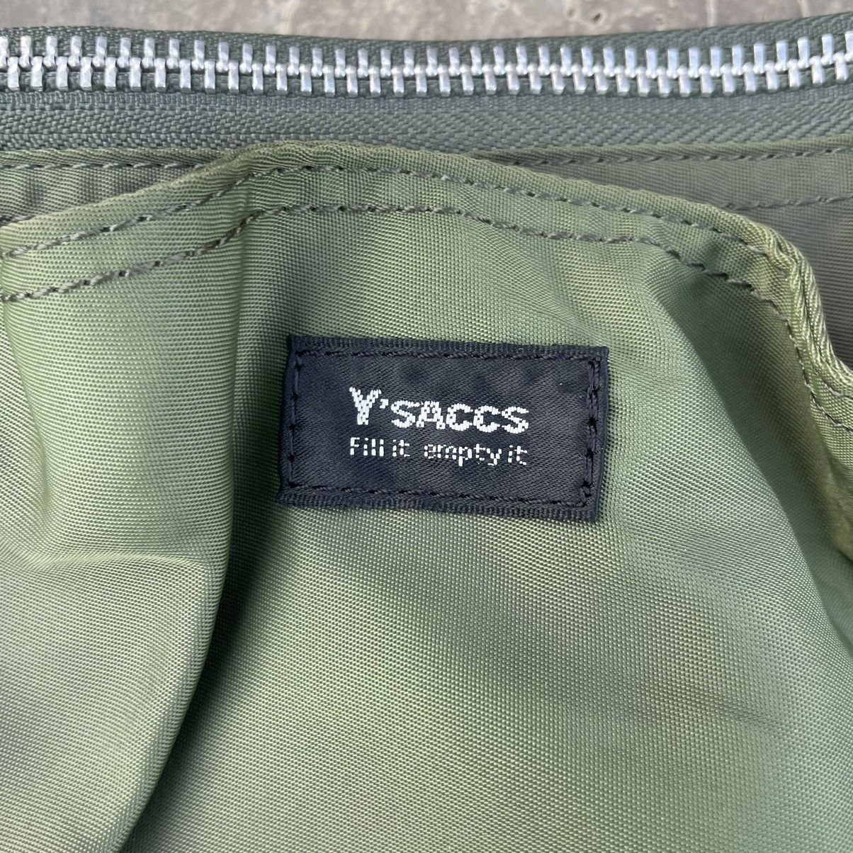 Yohji Yamamoto Y’saccs by Yohji Yamamoto Nylon Mix Leather Tote Bag Size ONE SIZE - 3 Thumbnail