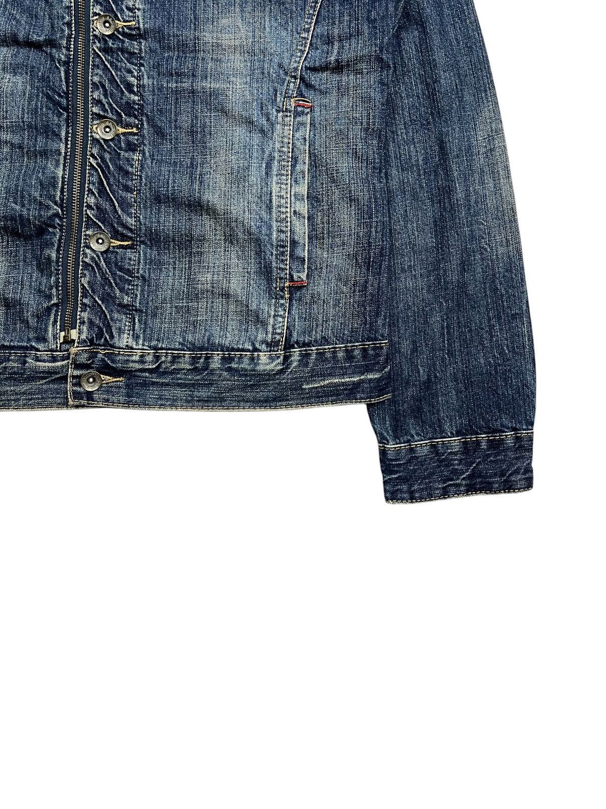 If Six Was Nine 2000s Semantic Design - Cyber Rider Denim Jacket Size US M / EU 48-50 / 2 - 9 Thumbnail