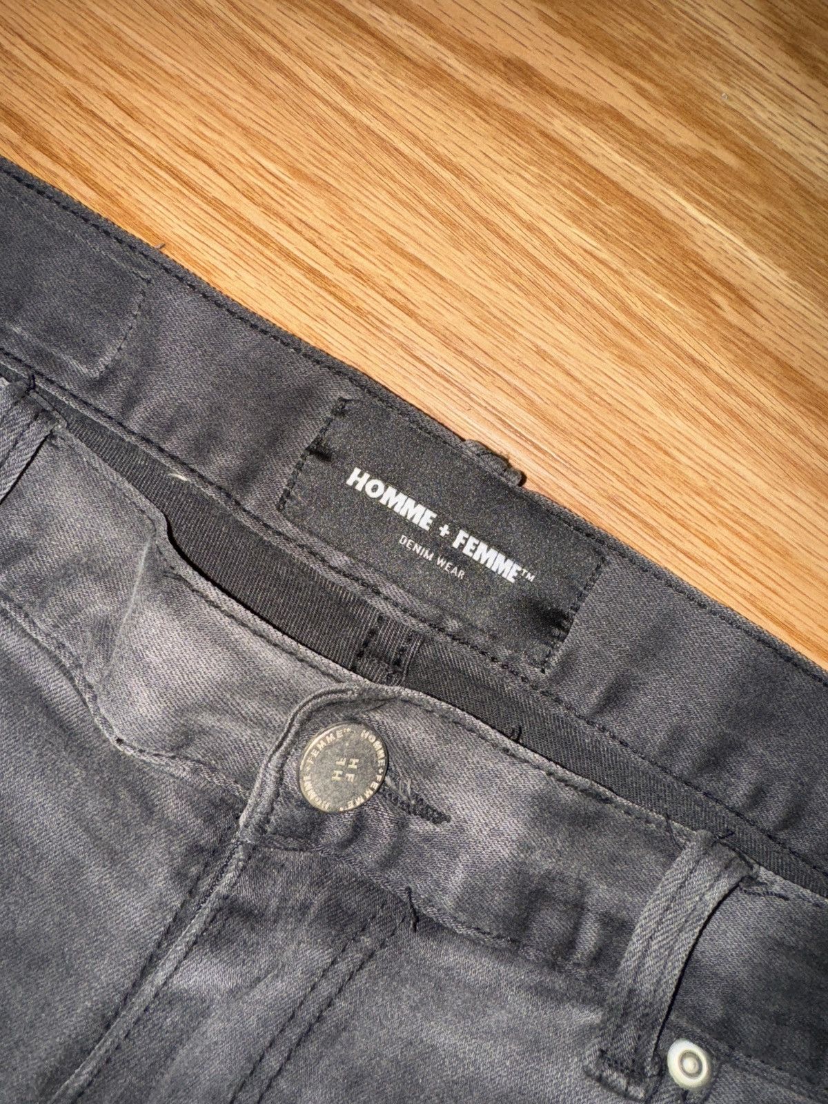 Homme + Femme La Homme + Femme Striped Jeans Size US 33 - 3 Thumbnail