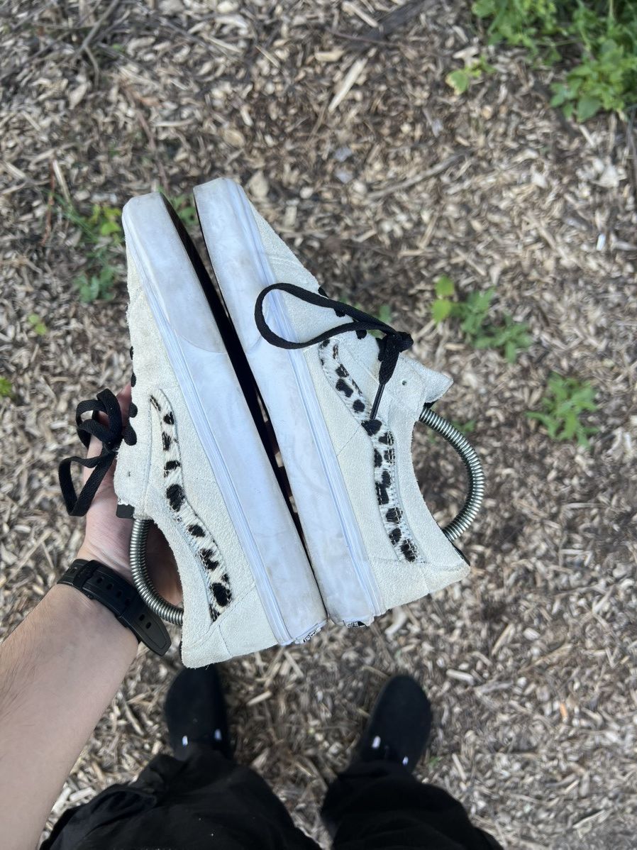 Vans VINTAGE VANS SK8 LOW SOFT MARSHMALLOW DALMATIAN DESIGNER Y2K Size US 7 / EU 40 - 10 Thumbnail