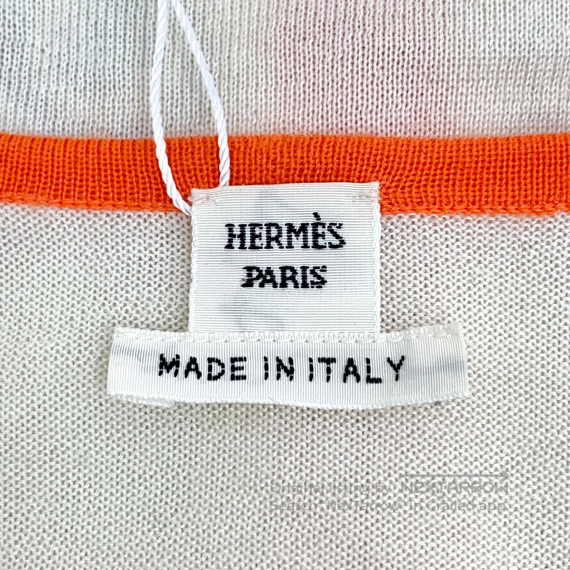 Hermes Hermes Multicolor Silk Compass Print Cashmere V-neck Long Size XS / US 0-2 / IT 36-38 - 5 Thumbnail