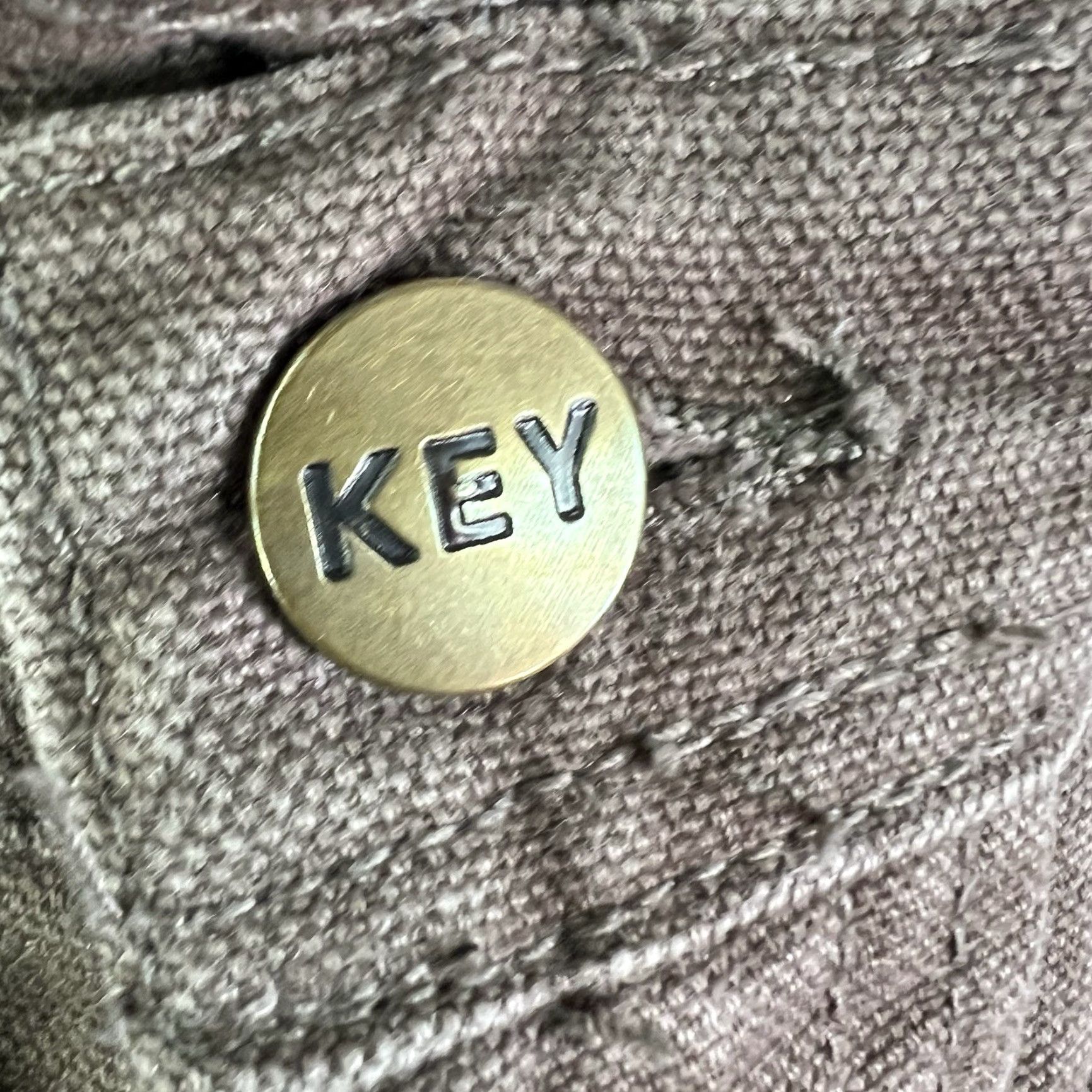 Vintage VINTAGE Key Mens Carpenter Pants Size 38 Brown Canvas Workwear Casual Straight Fit Size US 38 / EU 54 - 5 Thumbnail