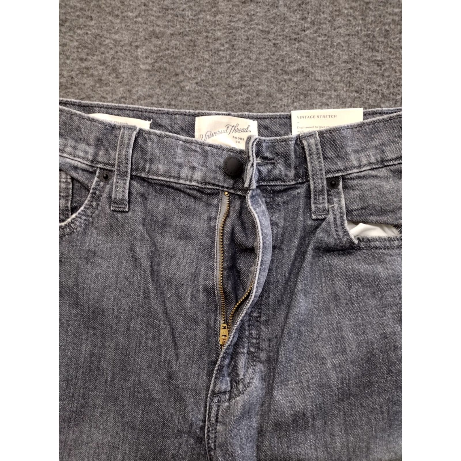 Vintage VINTAGE Universal Thread Jeans Distressed Straight Dark Wash 8/29L Womens / Ladies 8L Blue Denim High Rise Classic Fit 5-Pocket Size 30" / US 8 / IT 44 - 3 Thumbnail