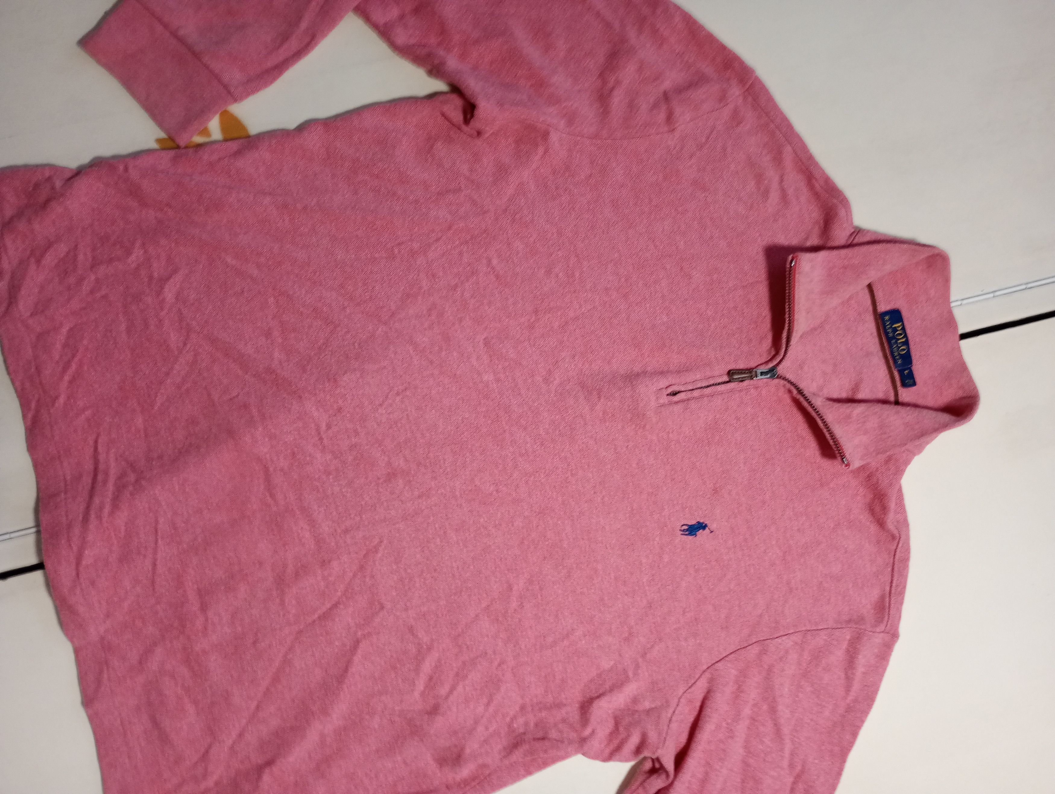 Polo Ralph Lauren Vintage Polo Ralph Lauren 1/4 Quarter Zip Basic Logo Sweater Size US L / EU 52-54 / 3 - 4 Thumbnail