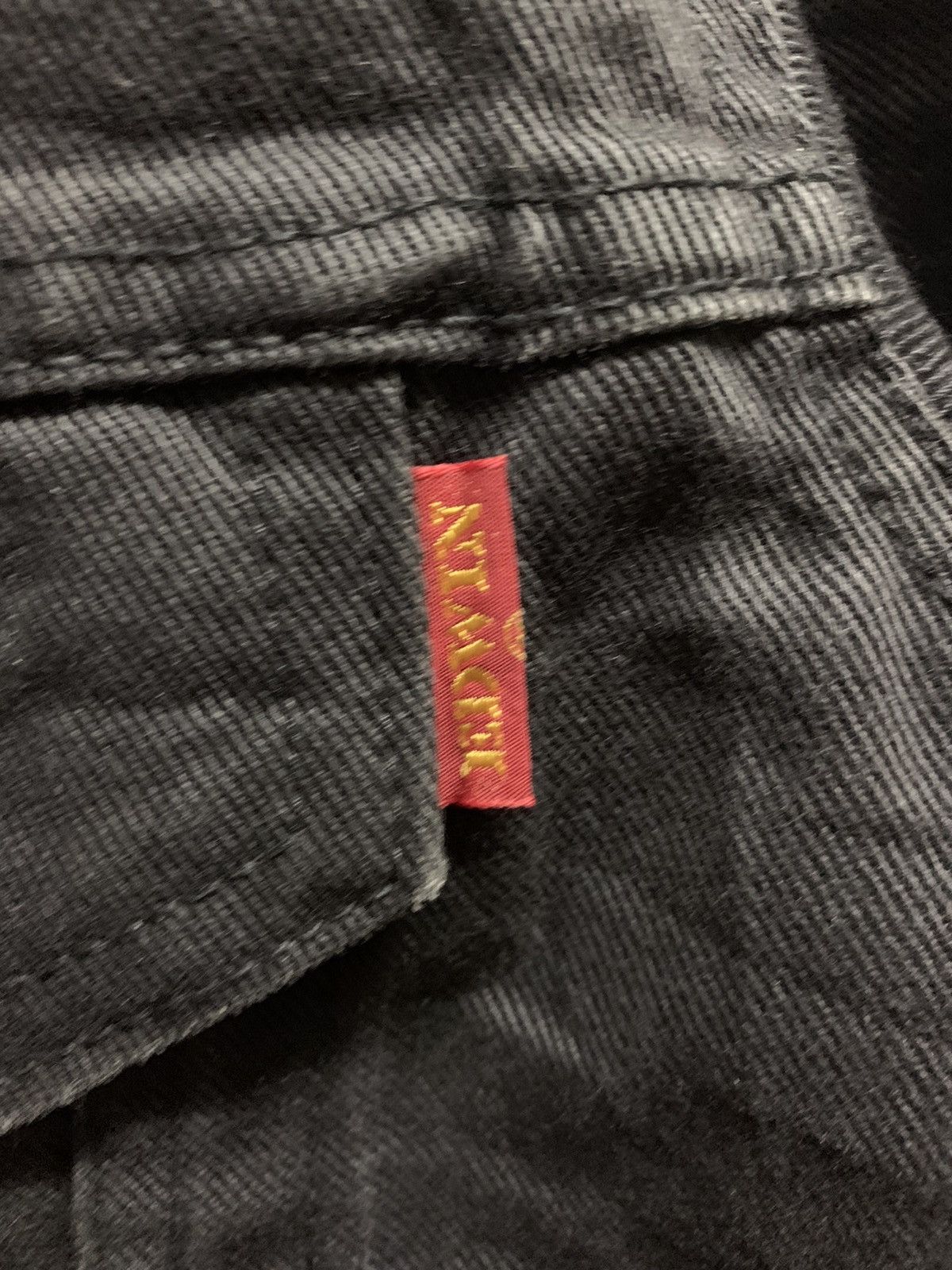 Edwin Vintage 90s EDWIN Denim Jakcet Black Size US M / EU 48-50 / 2 - 13 Thumbnail
