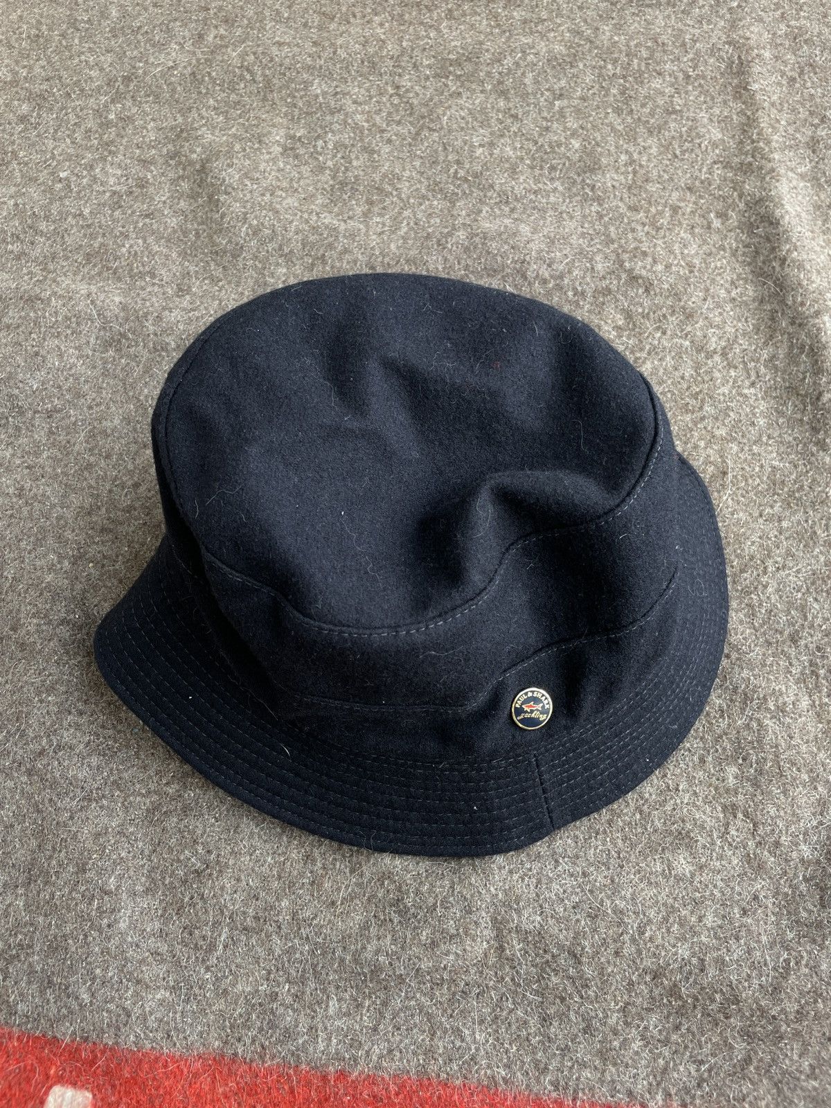 Paul & Shark Paul & Shark Woolen Bucket Hat Size ONE SIZE - 4 Thumbnail
