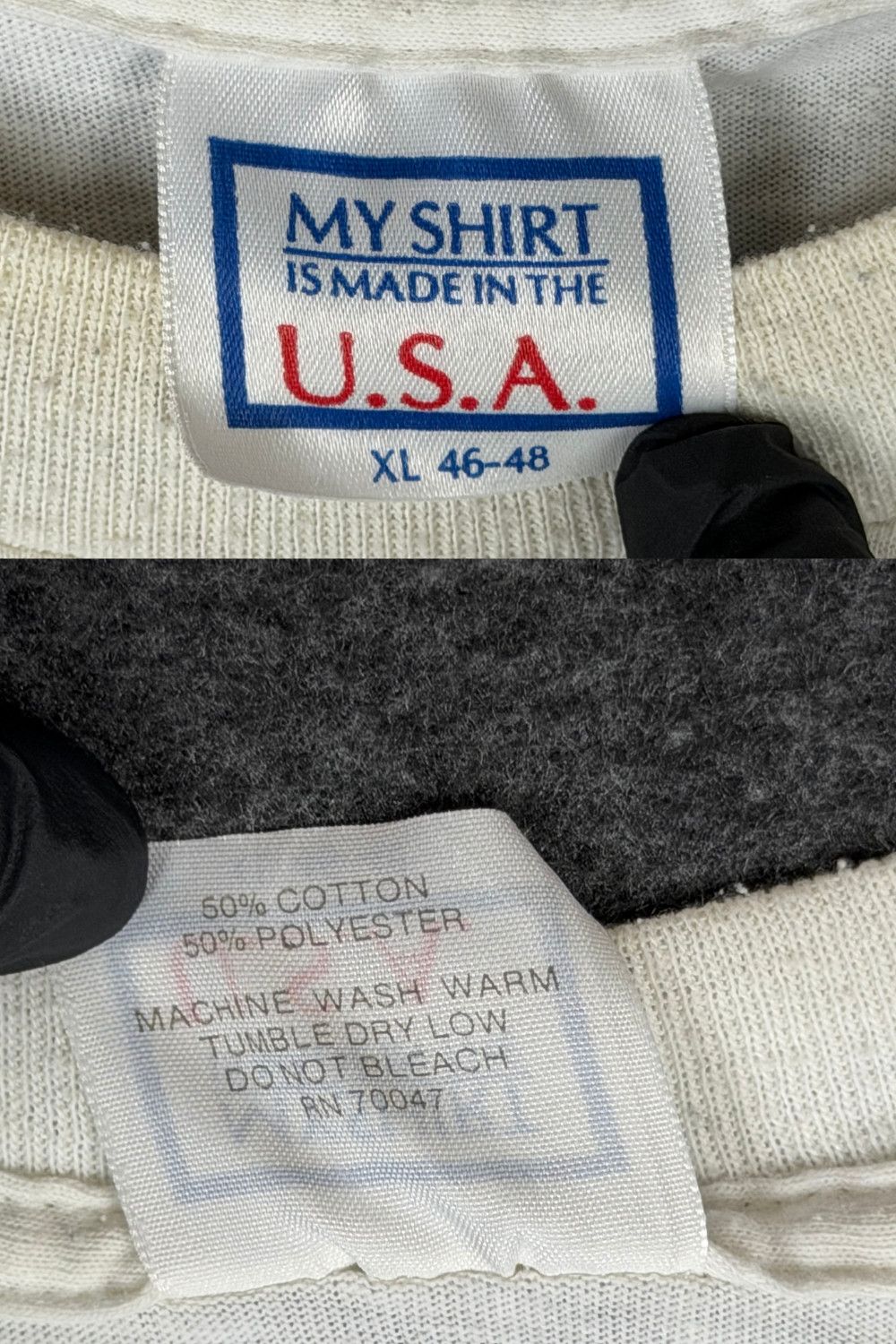 Vintage 1992 Malcolm X KACY Single Stitch USA Tee XL Spike Lee Era Size US XL / EU 56 / 4 - 3 Thumbnail