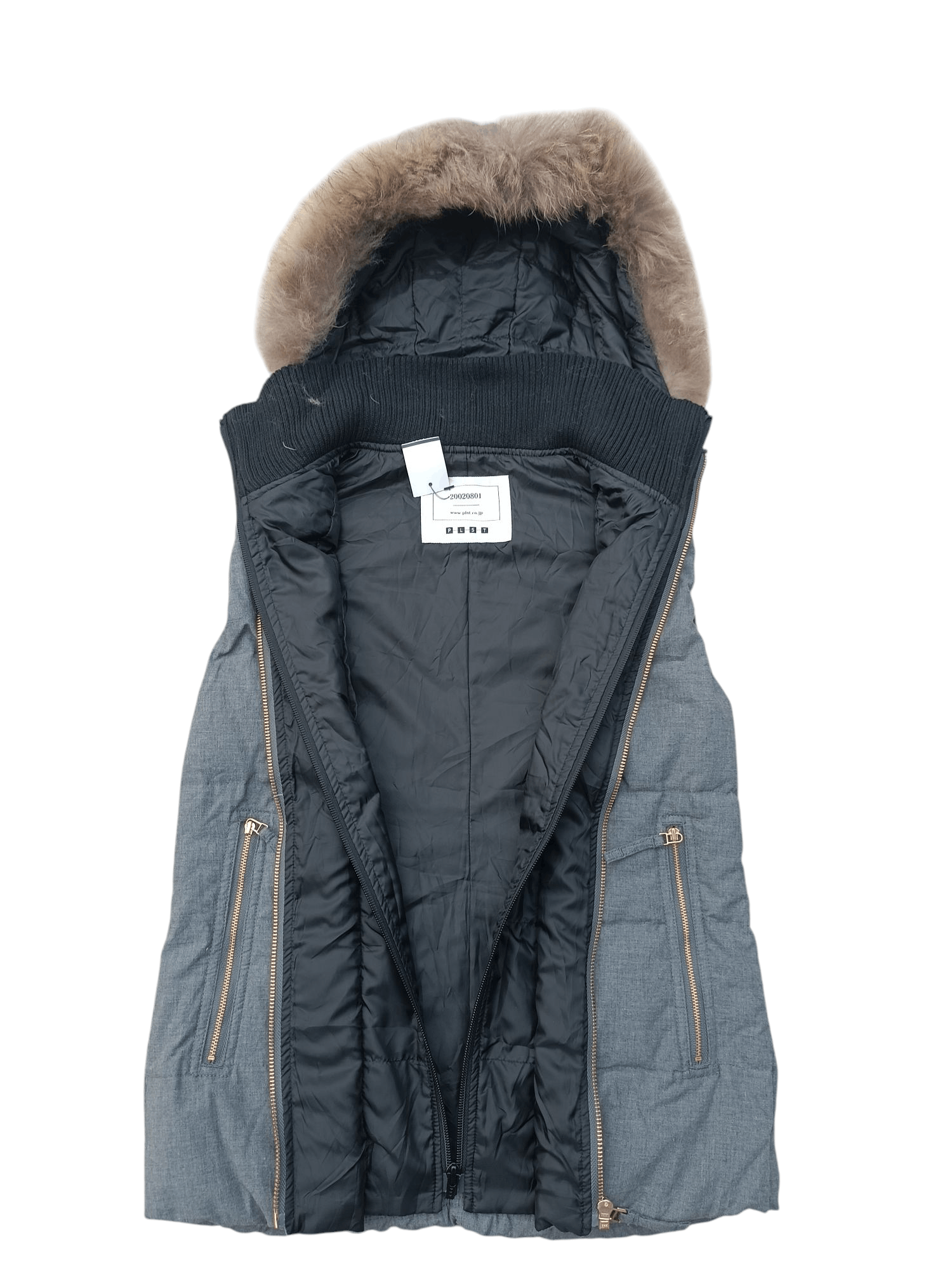 If Six Was Nine Japanese PLST Vest Fur Hoodie Ifsixwasnine Lgb Style FR009 Size US S / EU 44-46 / 1 - 6 Thumbnail