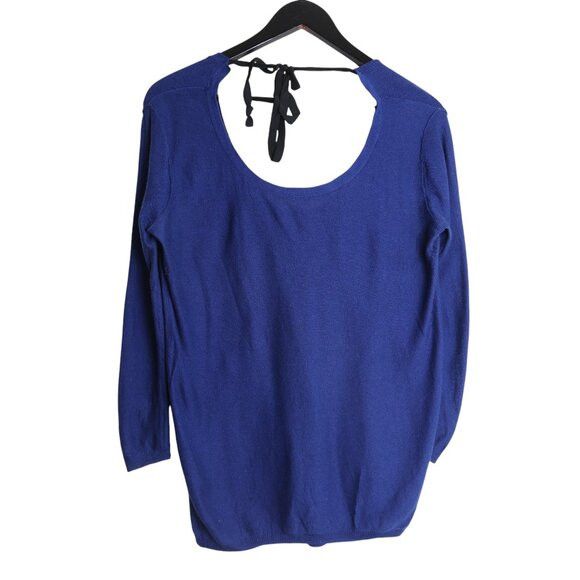 Aritzia Aritzia Babaton Bailey Tie Back Silk Cashmere Knit Sweater Size S / US 4 / IT 40 - 1 Thumbnail