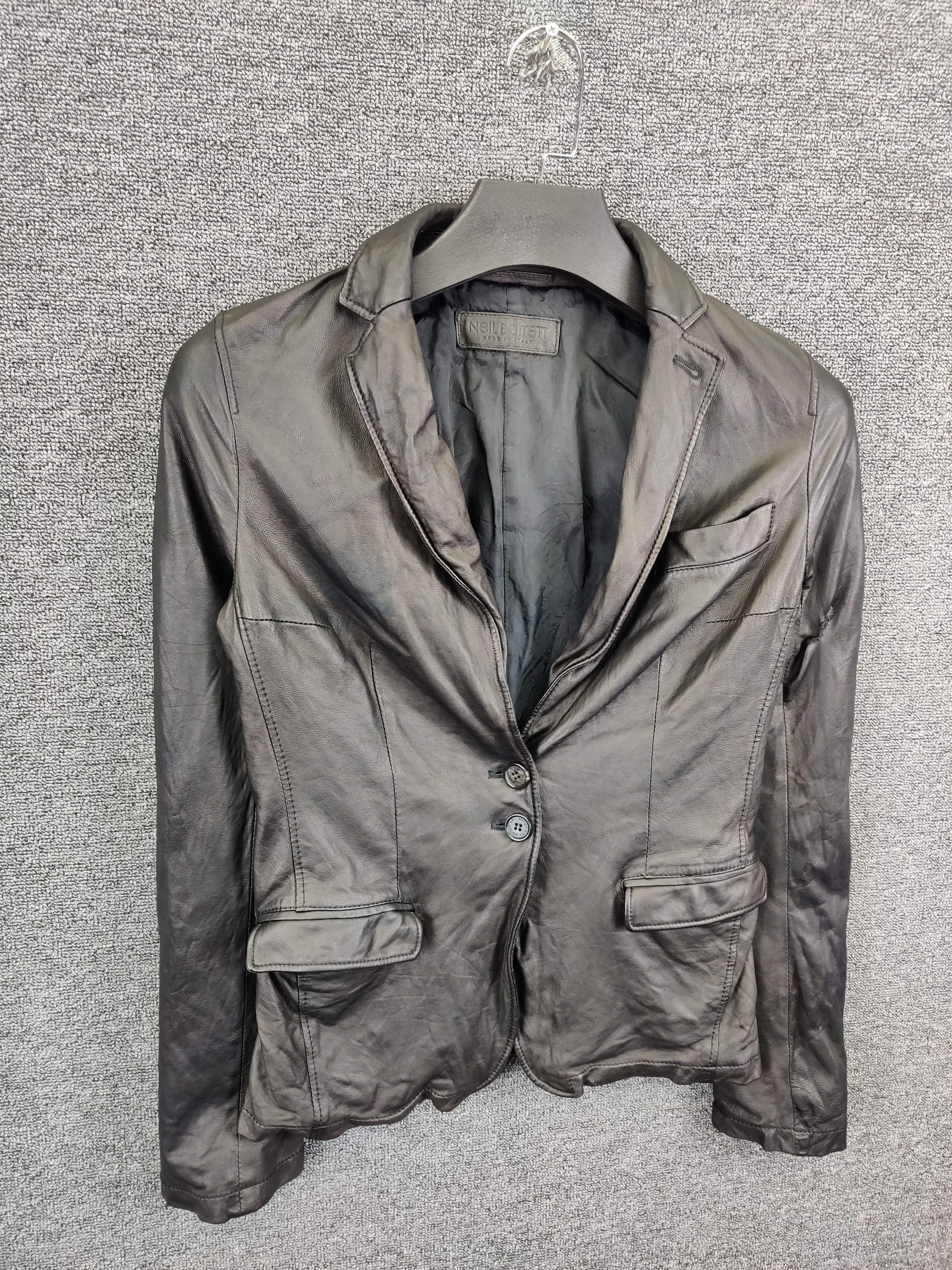 Neil Barrett Vintage Neil Barrett Leather Jacket Size US XS / EU 42 / 0 - 4 Thumbnail