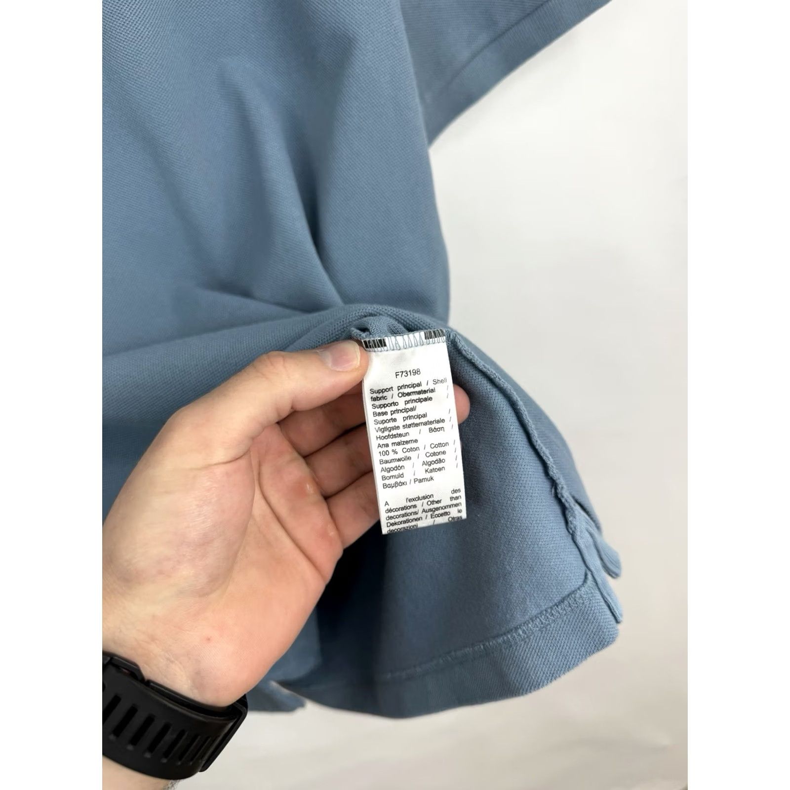 Lacoste Lacoste Slim Fit Polo T-Shirt Made in France Rare Retro Blue XL Mens Polo Slim Fit Size US XL / EU 56 / 4 - 6 Thumbnail