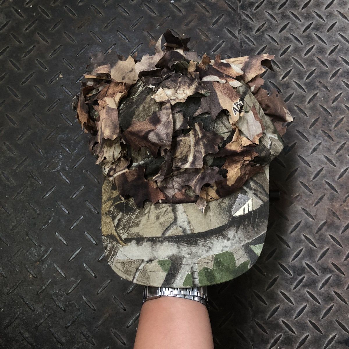 Realtree 🔥RARE🔥 Crazy Vintage Realtree Camouflage Hat Size ONE SIZE - 2 Thumbnail