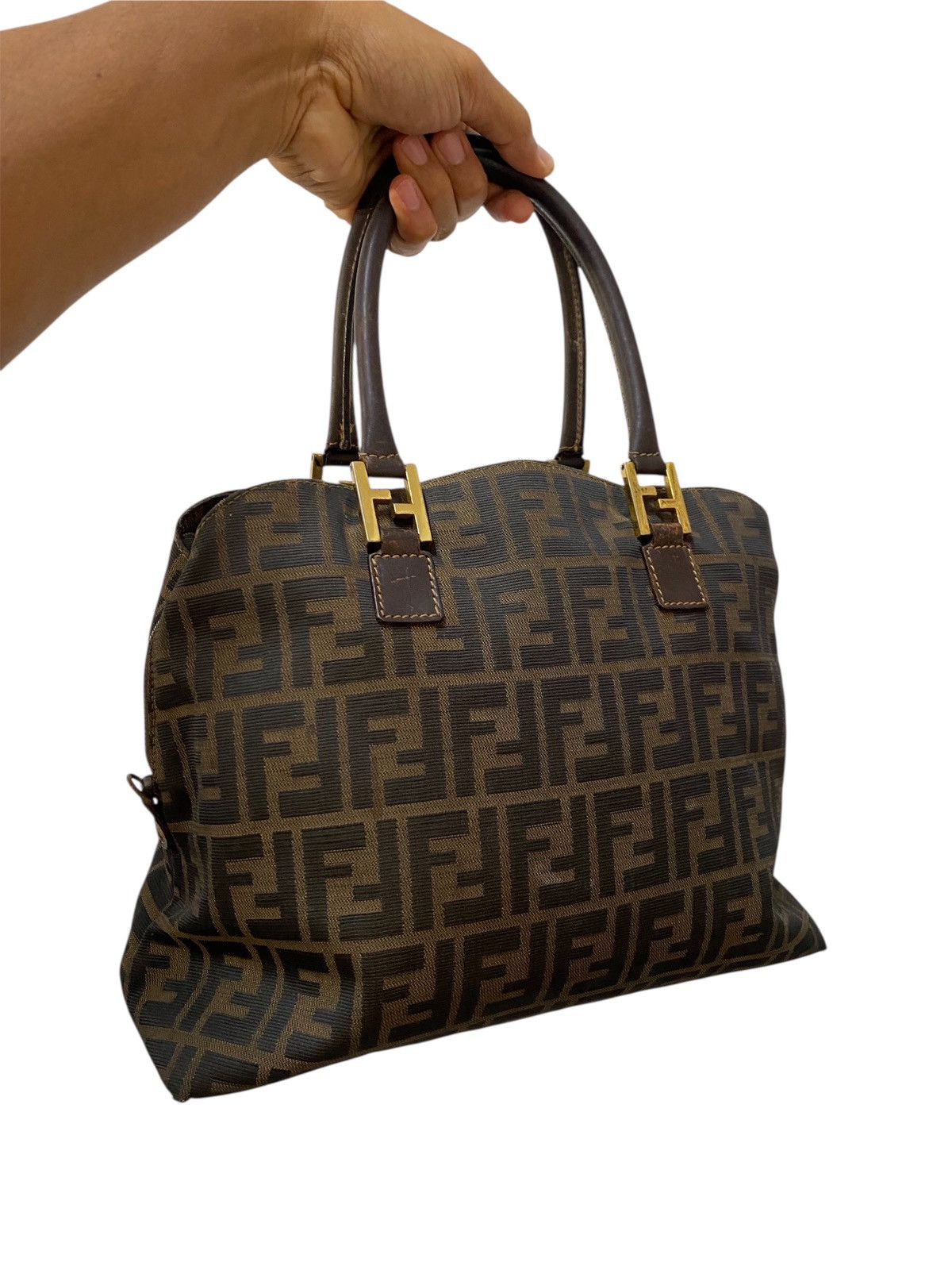 Fendi Vintage Fendi zucca monogram bag Size ONE SIZE - 5 Thumbnail
