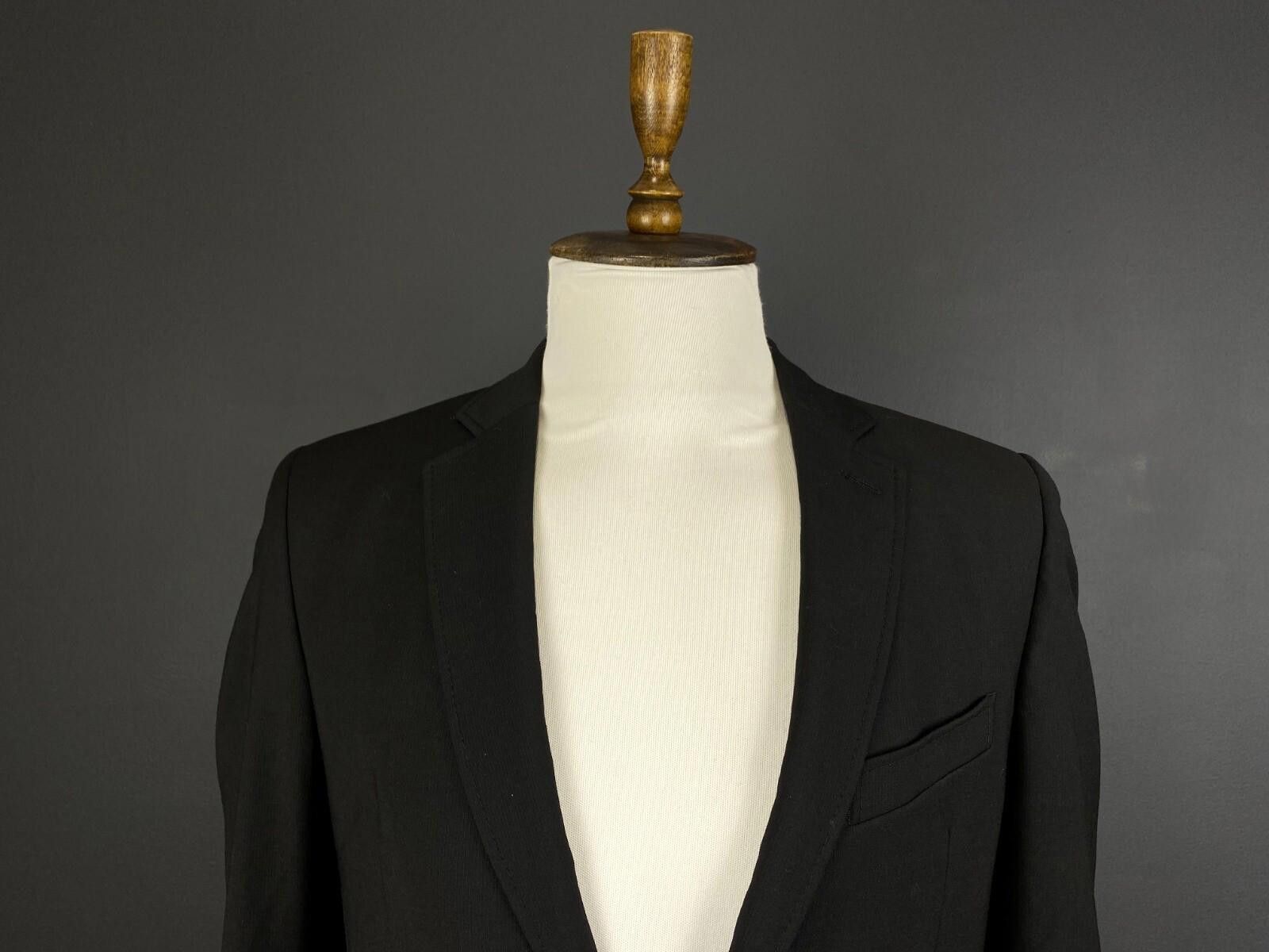 Versace Versace Jeans Couture Black Wool 2 Size M / EU 48 / US 38 Size US M / EU 48-50 / 2 - 2 Thumbnail