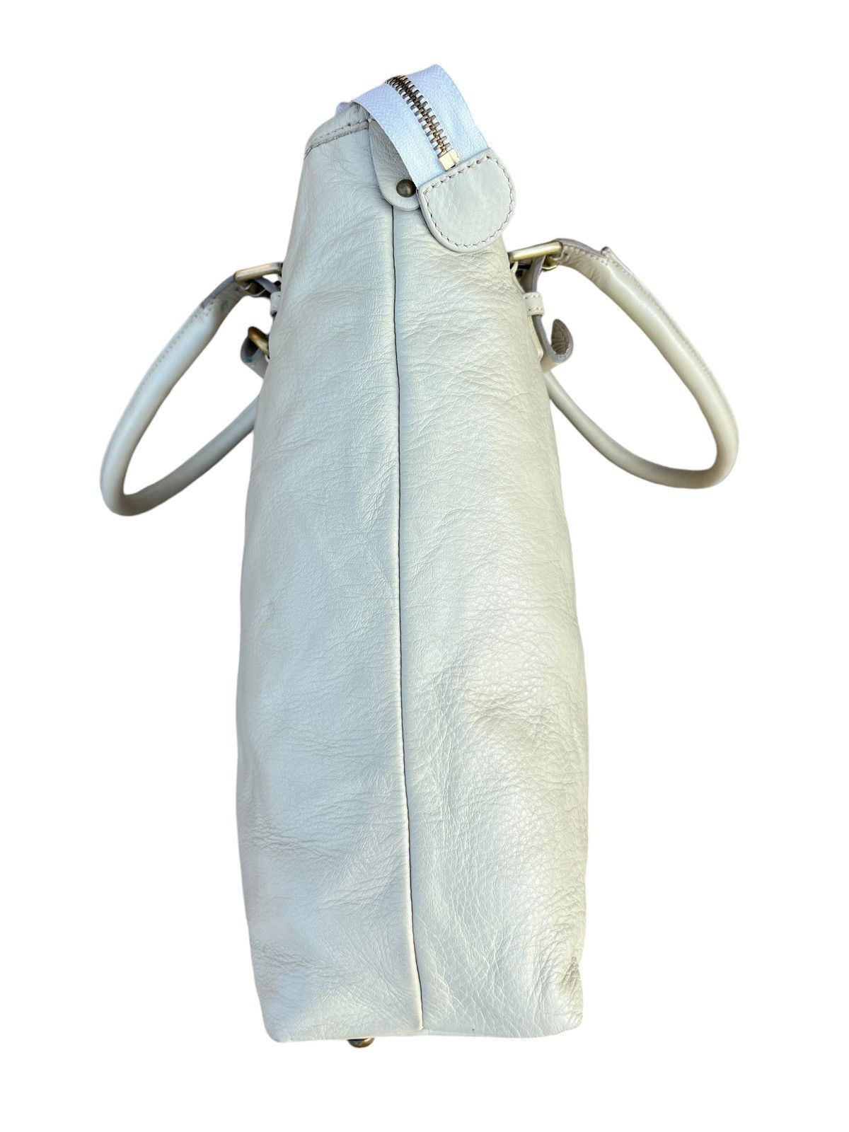 Leather F. Clio Milano Patina Leather Tote Bag Size ONE SIZE - 14 Thumbnail