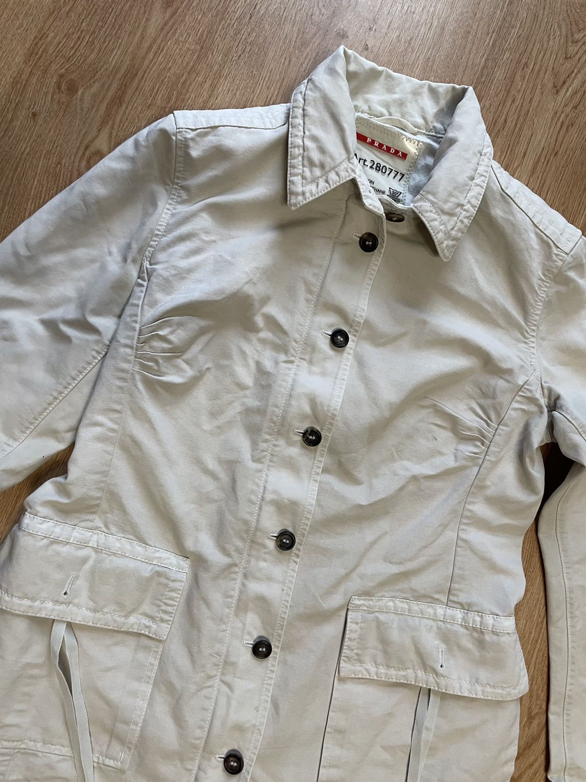 Prada vintage Prada coat Size L / US 10 / IT 46 - 2 Thumbnail