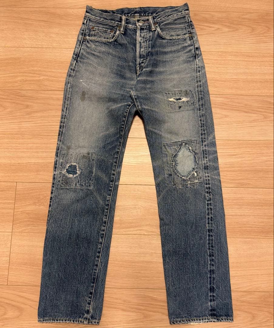 Kapital Kapital Hirata Denim Pants- Vintage Style Size US 28 / EU 44 - 6 Thumbnail