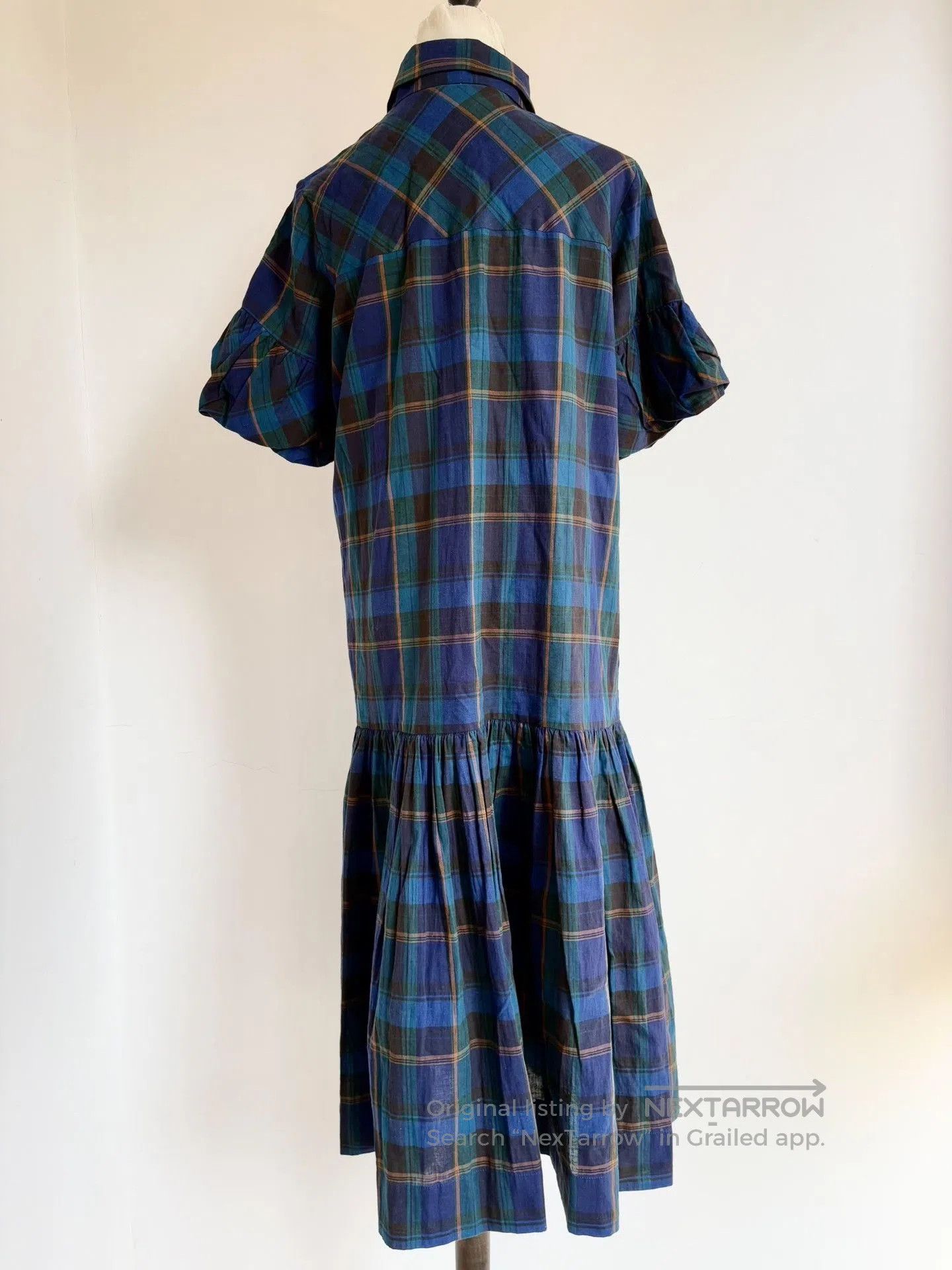 Vivienne Westwood Vivienne Westwood Vintage Plaid Bow Shirt Dress. Size M / US 6-8 / IT 42-44 - 5 Thumbnail