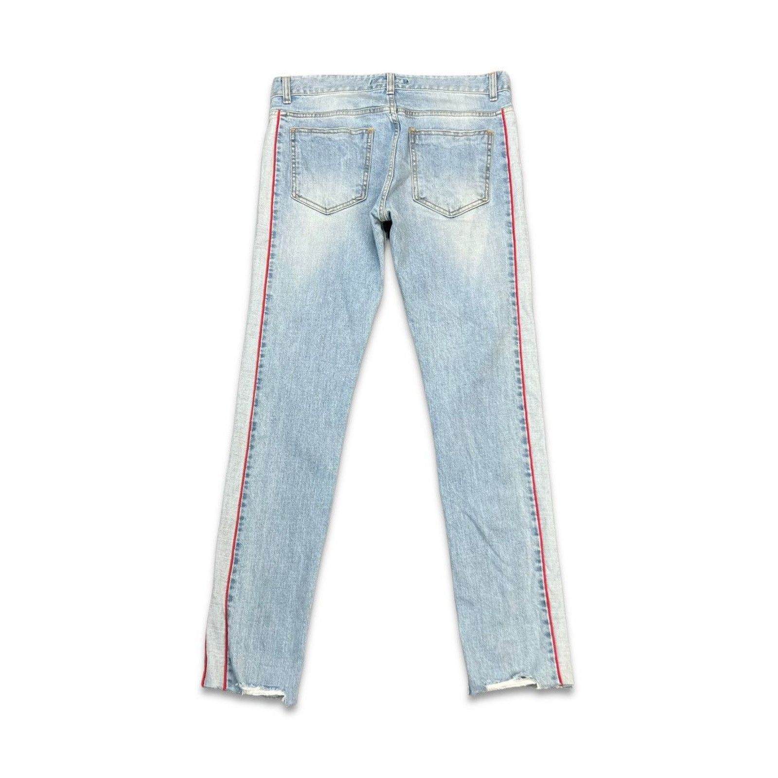 Japanese Brand × Vintage Bridge Korean Brand Jeans 32x30 Slim Fit Taper Denim Pants Size US 32 / EU 48 - 3 Thumbnail
