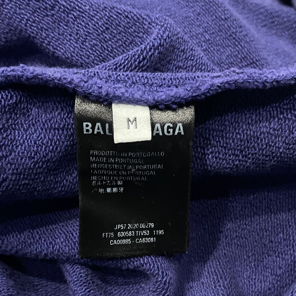 Balenciaga Balenciaga Political Campaign Blue Pullover Hoodie Size US M / EU 48-50 / 2 - 2 Thumbnail