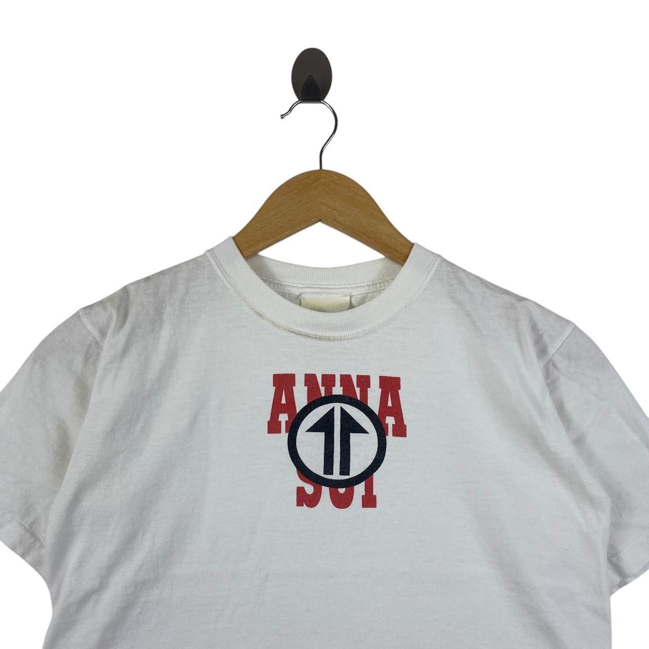 Anna Sui Vintage ANNA SUI LONDON Punk Baggy Cropped Top Tee Shirt Size S / US 4 / IT 40 - 2 Thumbnail