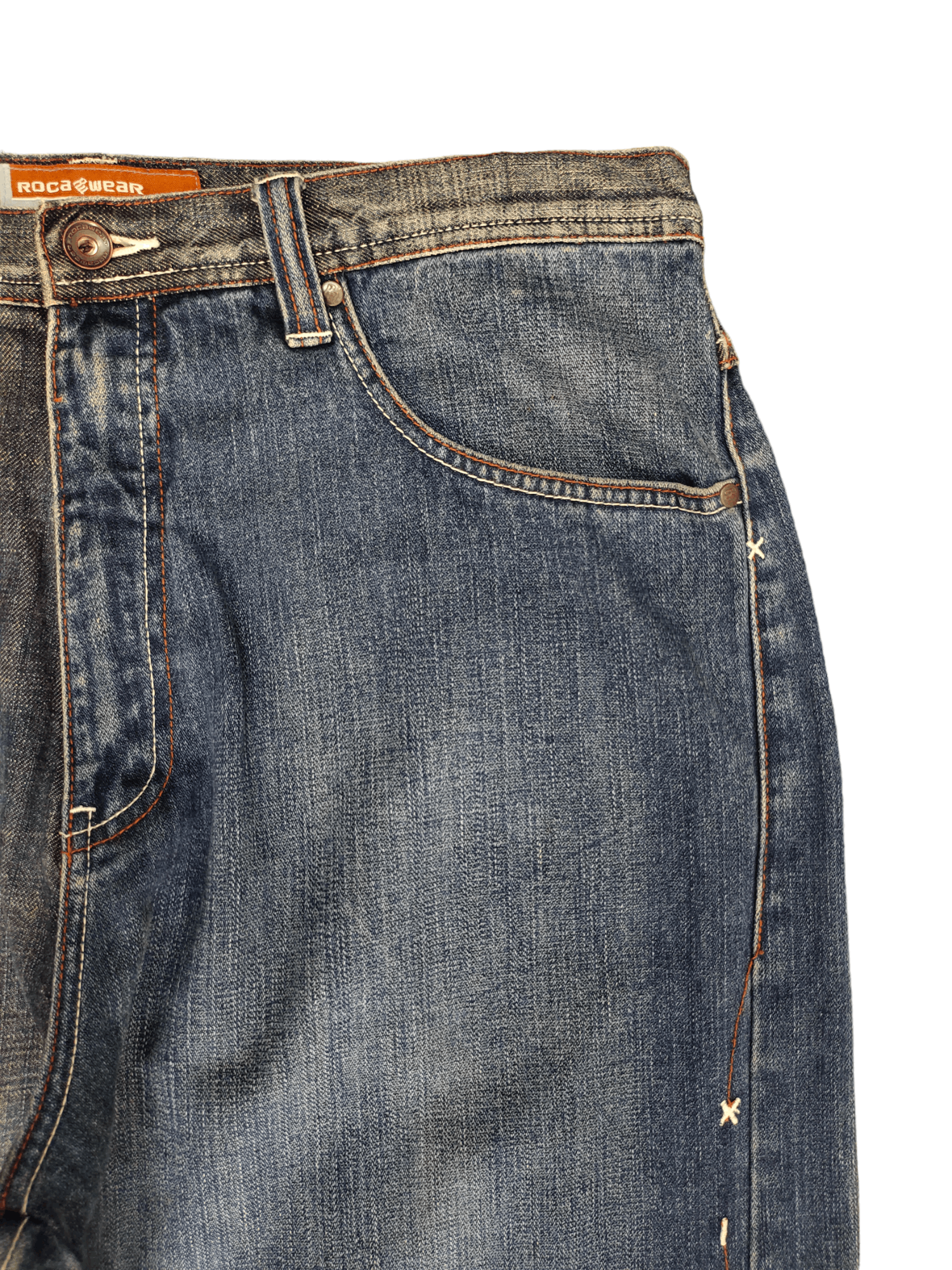 Rocawear Baggy Jeans Rocawear Denim Wide Loose Y2k Streetwear Jnco Size US 36 / EU 52 - 11 Thumbnail