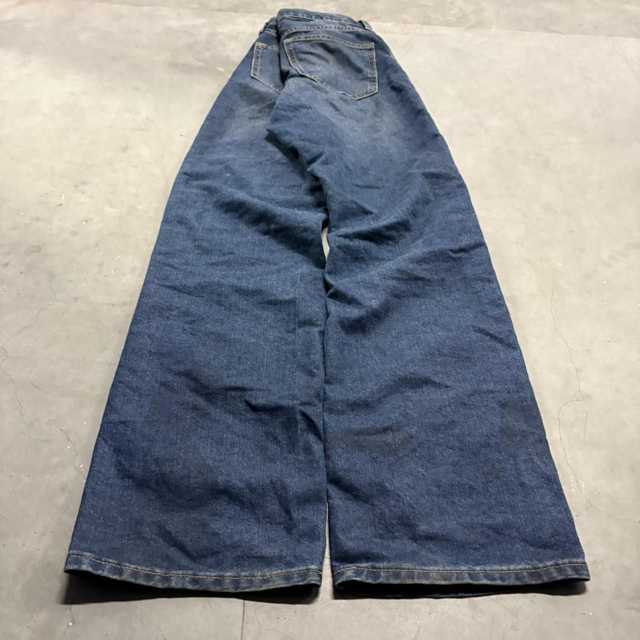 Vintage Crazy Vintage Y2K/2000s Straight leg Old Navy Dark Wash Denim Jeans! Size US 30 / EU 46 - 4 Thumbnail