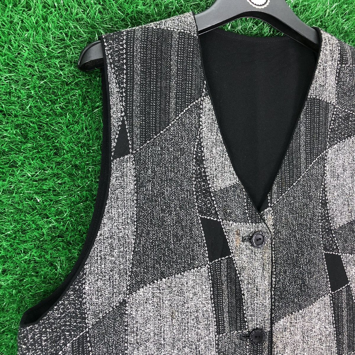 Japanese Brand × Vintage Vintagw 90's Vest Reversible by Dialougue Size L / US 10 / IT 46 - 2 Thumbnail