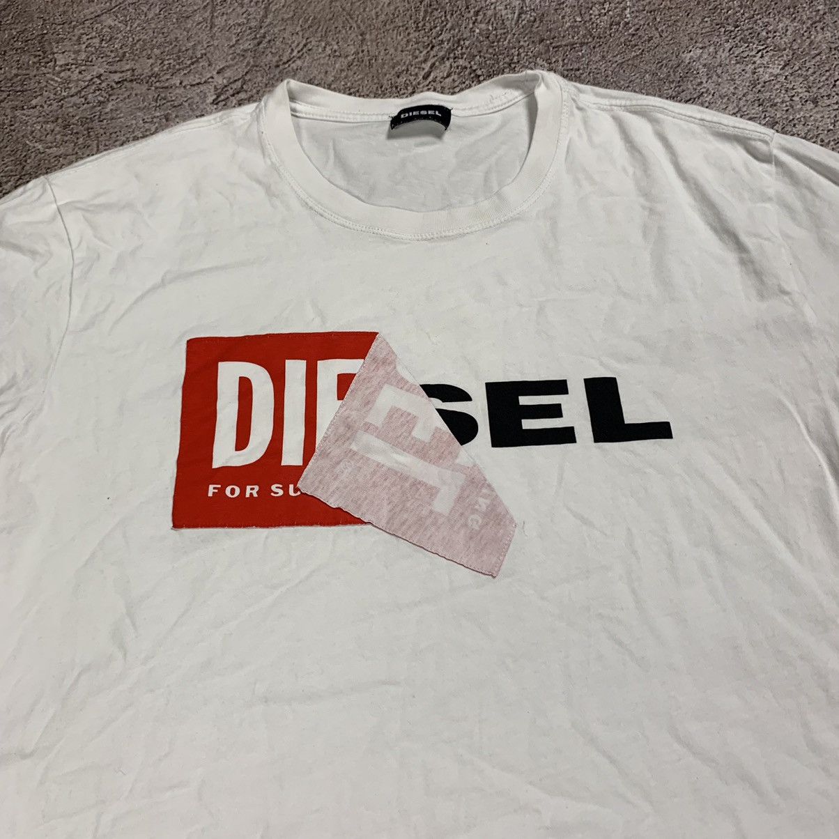 Diesel VINTAGE Y2K DIESEL LOGO TEE STREETWEAR CASUAL Size US M / EU 48-50 / 2 - 2 Thumbnail