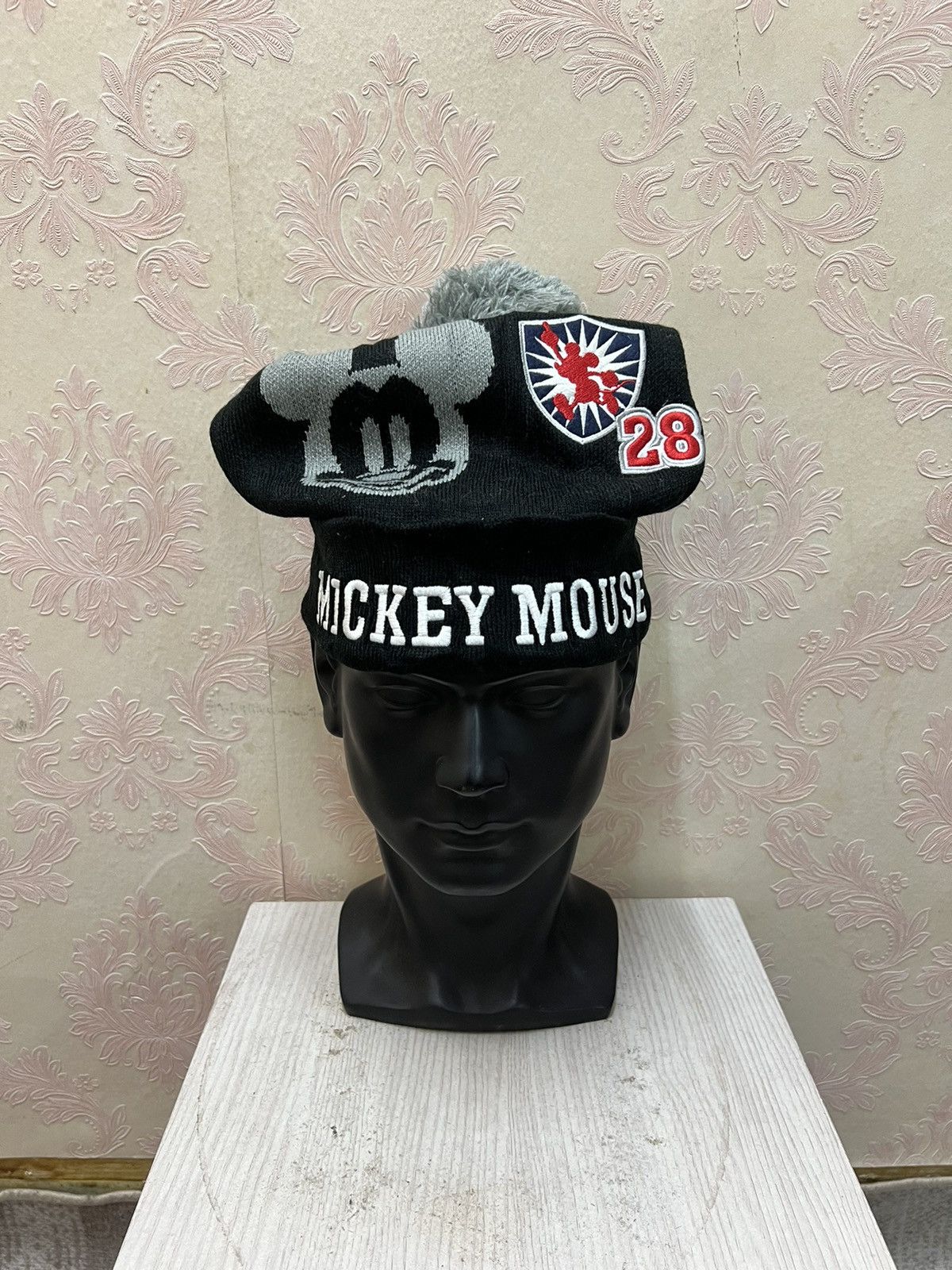 Disney × Mickey Mouse Mickey Mouse Disney Cartoon Beanie Hats Size ONE SIZE - 2 Thumbnail
