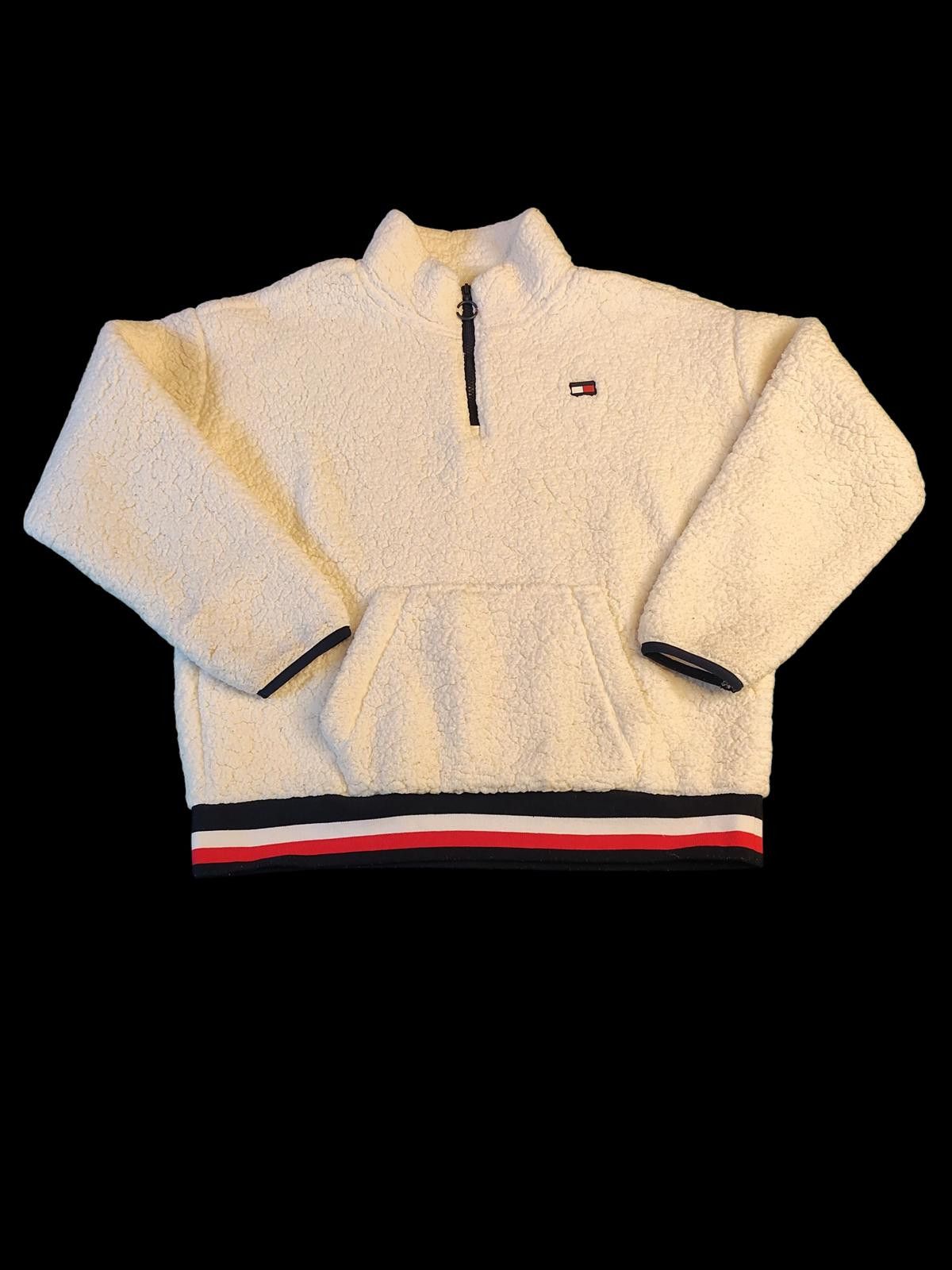 Tommy Hilfiger Cozy Tommy Hilfiger Sport Fleece Pullover Size L / US 10 / IT 46 - 2 Thumbnail