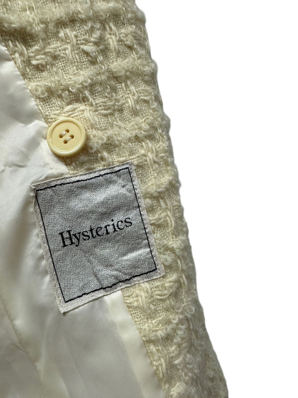 Hysteric Glamour 💥Vintage hysterics glamour tweed jacket with belts Size S / US 4 / IT 40 - 8 Thumbnail
