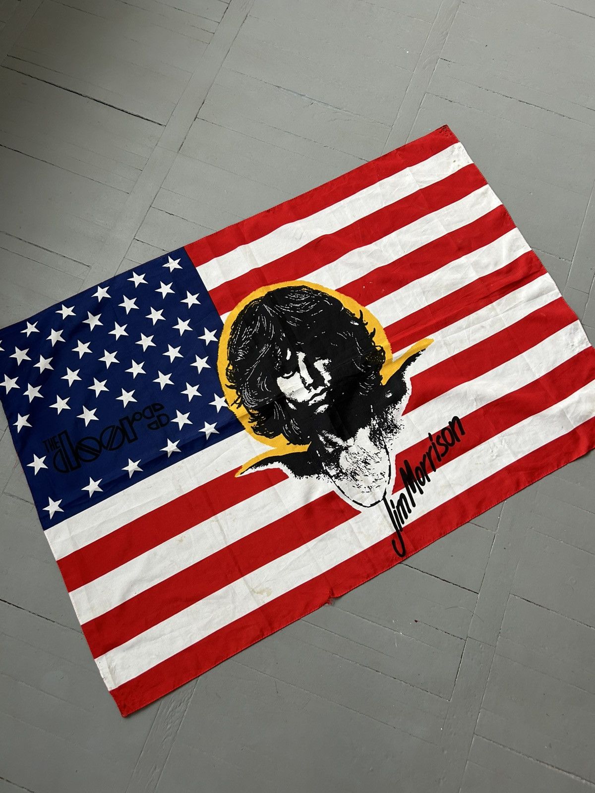 Rook The Doors Jim Morrison USA scarf flag united states Size ONE SIZE - 1 Thumbnail