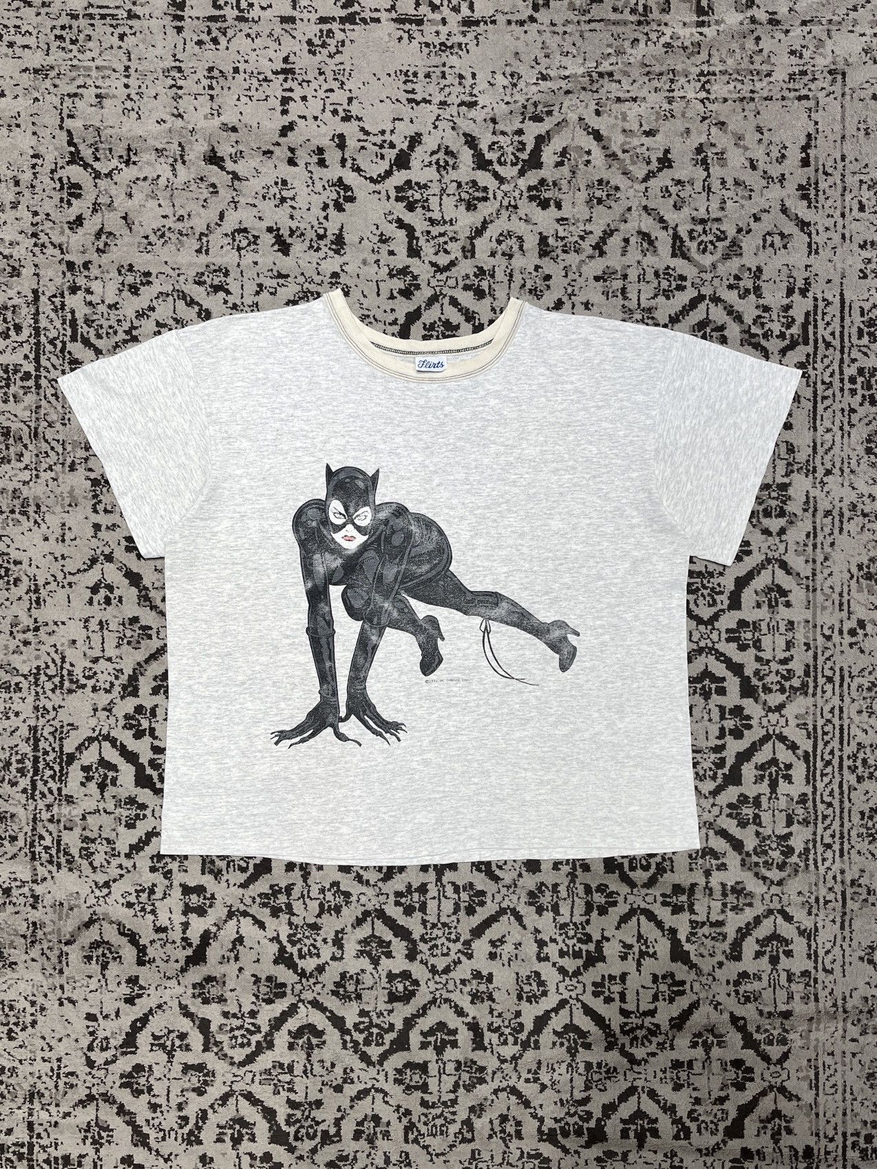 DC Comics × Vintage Vintage 1991 Catwoman Solo Size XXL / US 16-18 / IT 52-54 - 2 Thumbnail