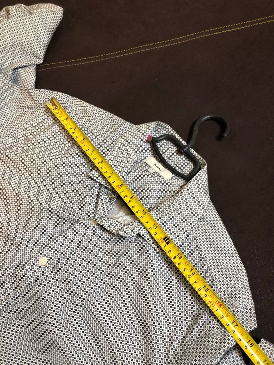 Diesel Diesel Long Sleeve Button-Down Dress Shirt Size US L / EU 52-54 / 3 - 8 Thumbnail
