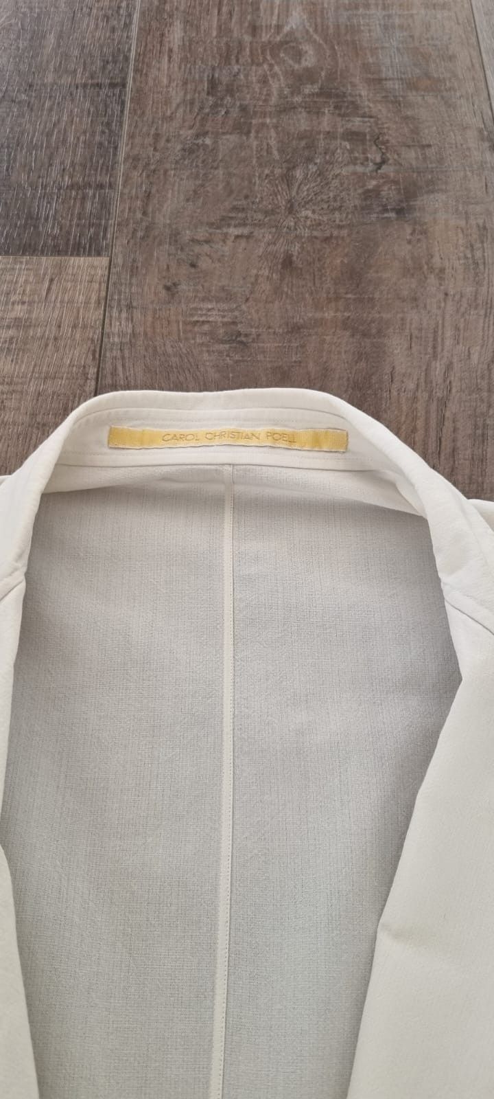 Carol Christian Poell [RARE!] Carol Chistian Poell CCP -- WHITE LABCOAT -- SIZE 48 Size US M / EU 48-50 / 2 - 4 Thumbnail