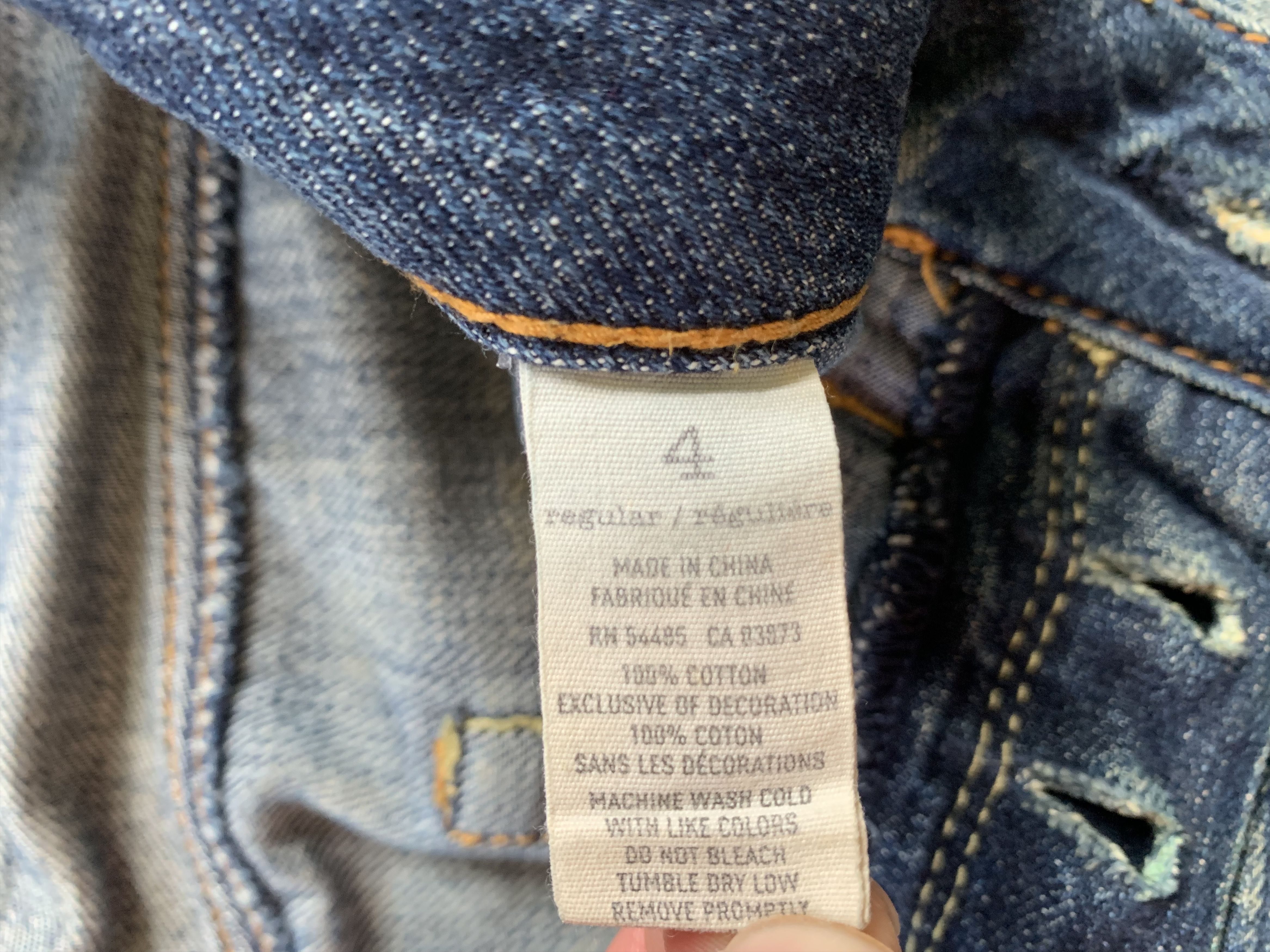 American Eagle Outfitters American Eagle Light Blue Distressed Selvedge Jeans Size US 30 / EU 46 - 12 Thumbnail