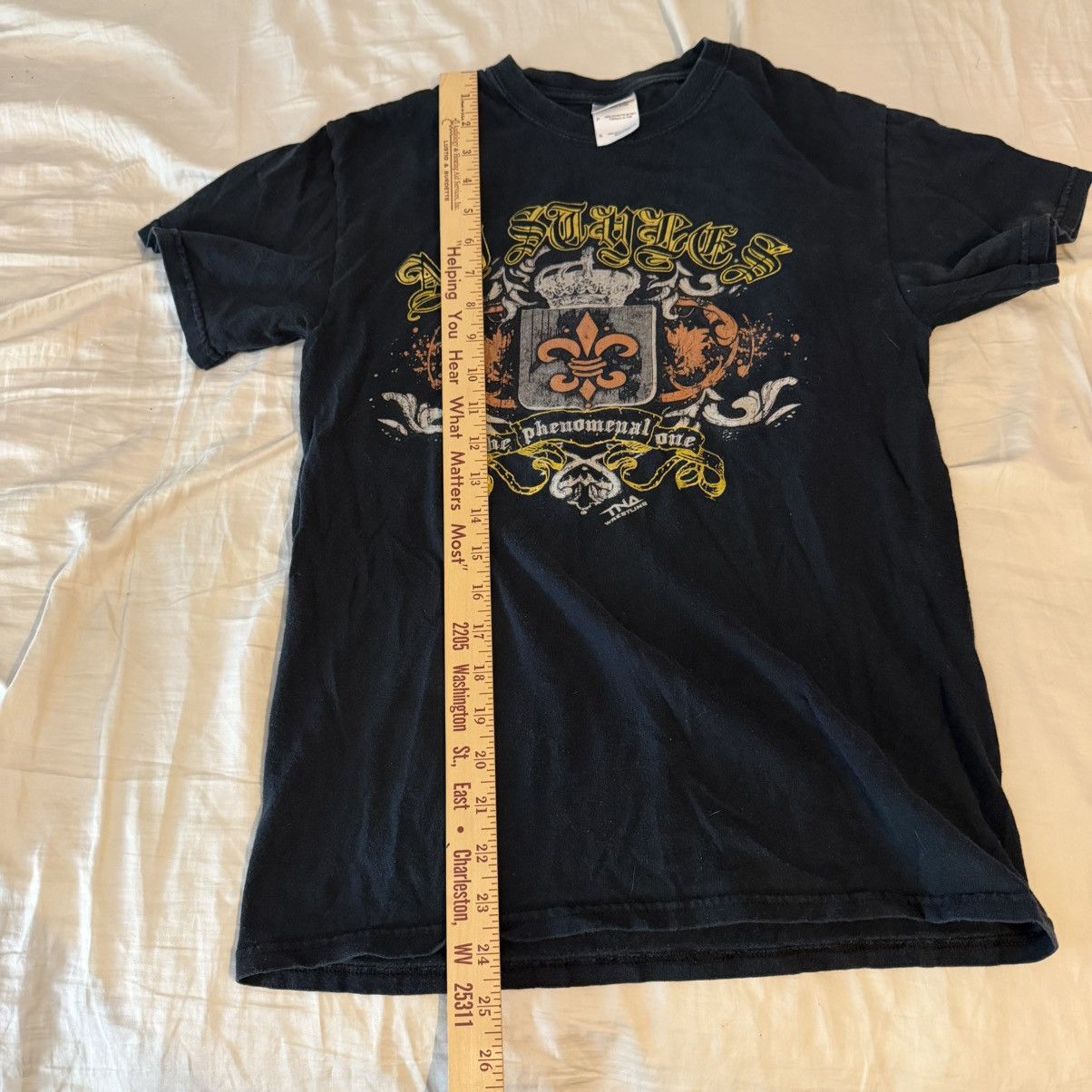 Gildan Vintage AJ Styles TNA Wrestling T Shirt size small Y2K WWE Size US S / EU 44-46 / 1 - 7 Thumbnail