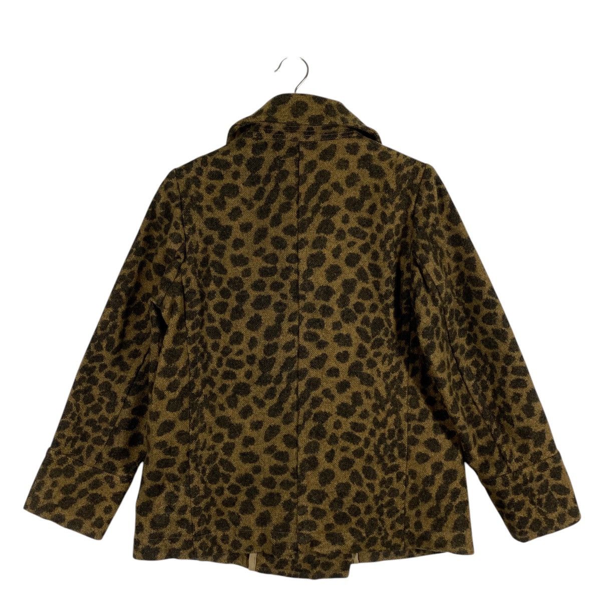 Hysteric Glamour × Vintage Vintage Hysteric Glamour Leopard Double Breasted Wool Jacket Size US M / EU 48-50 / 2 - 13 Thumbnail