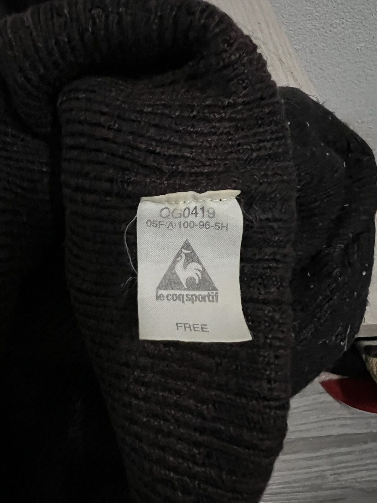 Le Coq Sportif Vintage Le Coq Sportif Big Logo Beanie Hat Size ONE SIZE - 6 Thumbnail