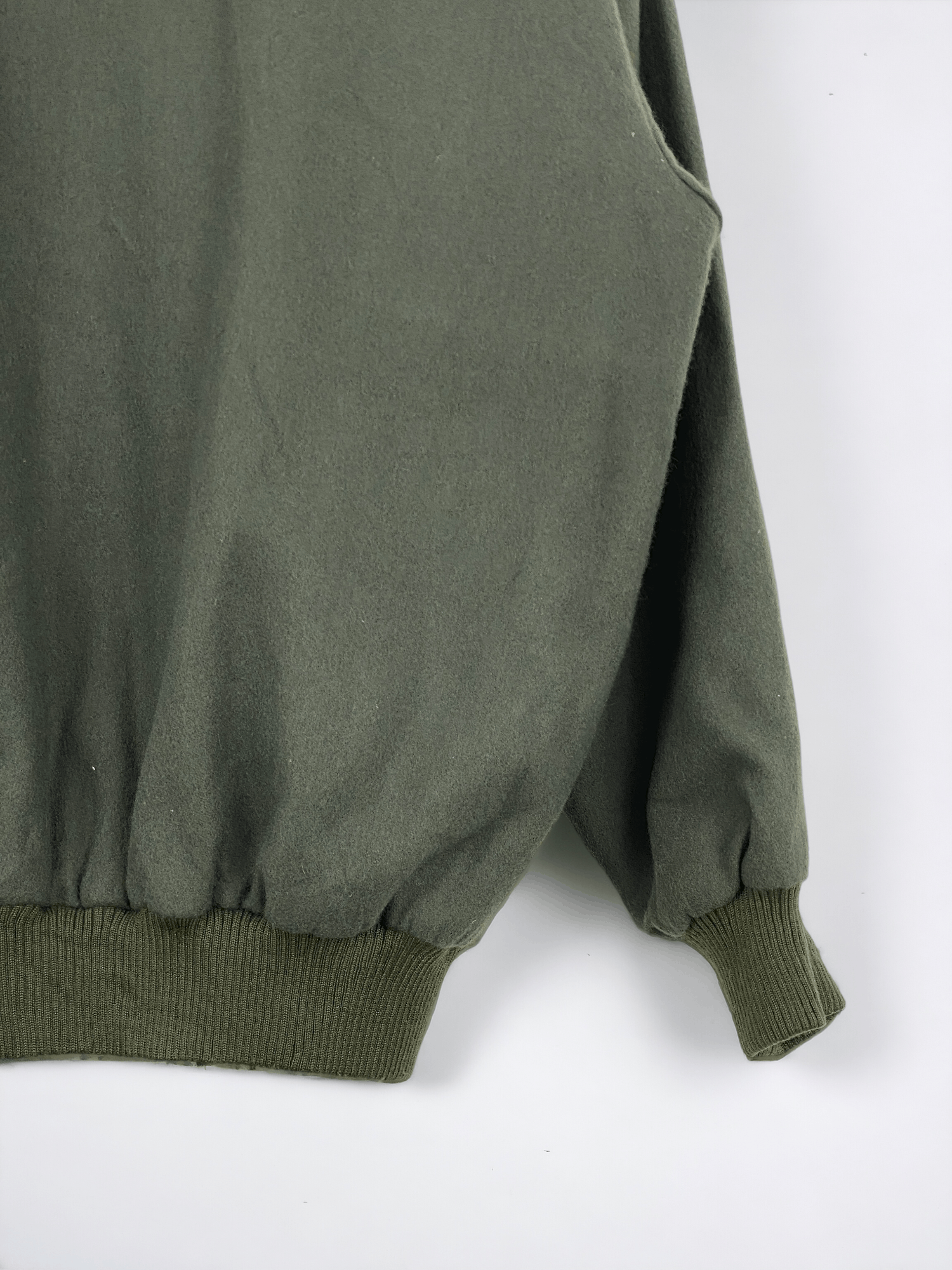 Japanese Brand Vintage 90s Japanese Brand Zipper Up Wool Jacket JA0039 Size US XXL / EU 58 / 5 - 14 Thumbnail