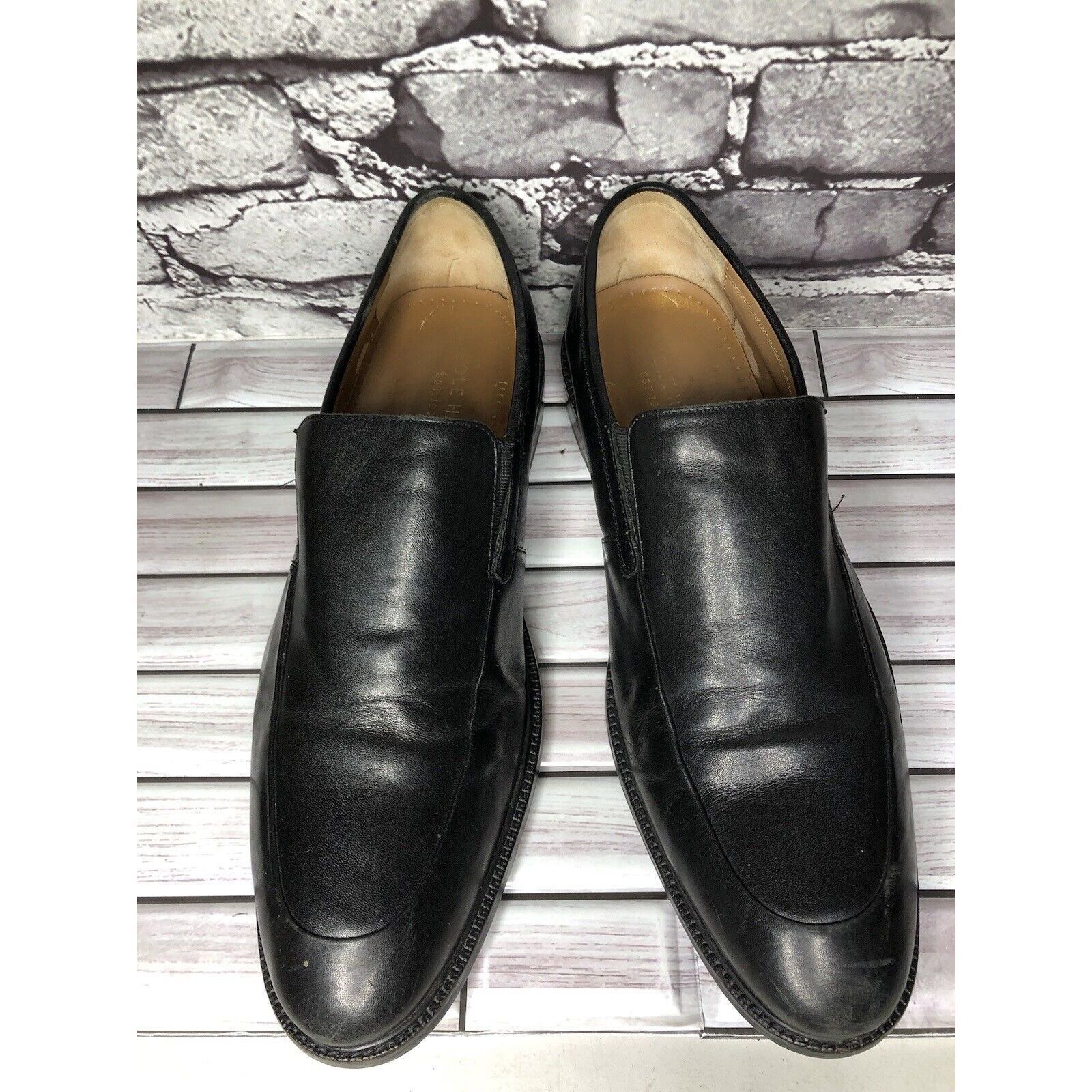 Cole Haan Cole Haan Grand OS Black Leather Comfort Loafers Shoes Men’s Size US 9.5 / EU 42-43 - 2 Thumbnail