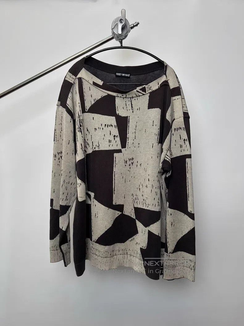 Issey Miyake Issey Miyake Special Collar Knit Sweater Size US M / EU 48-50 / 2 - 1 Thumbnail
