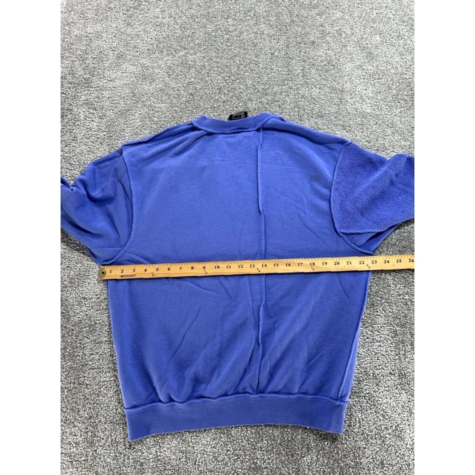 Nike Nike Sweatshirt Womens Small Blue Cotton Fleece Pullover Crew Neck 긴? Size S / US 4 / IT 40 - 5 Thumbnail