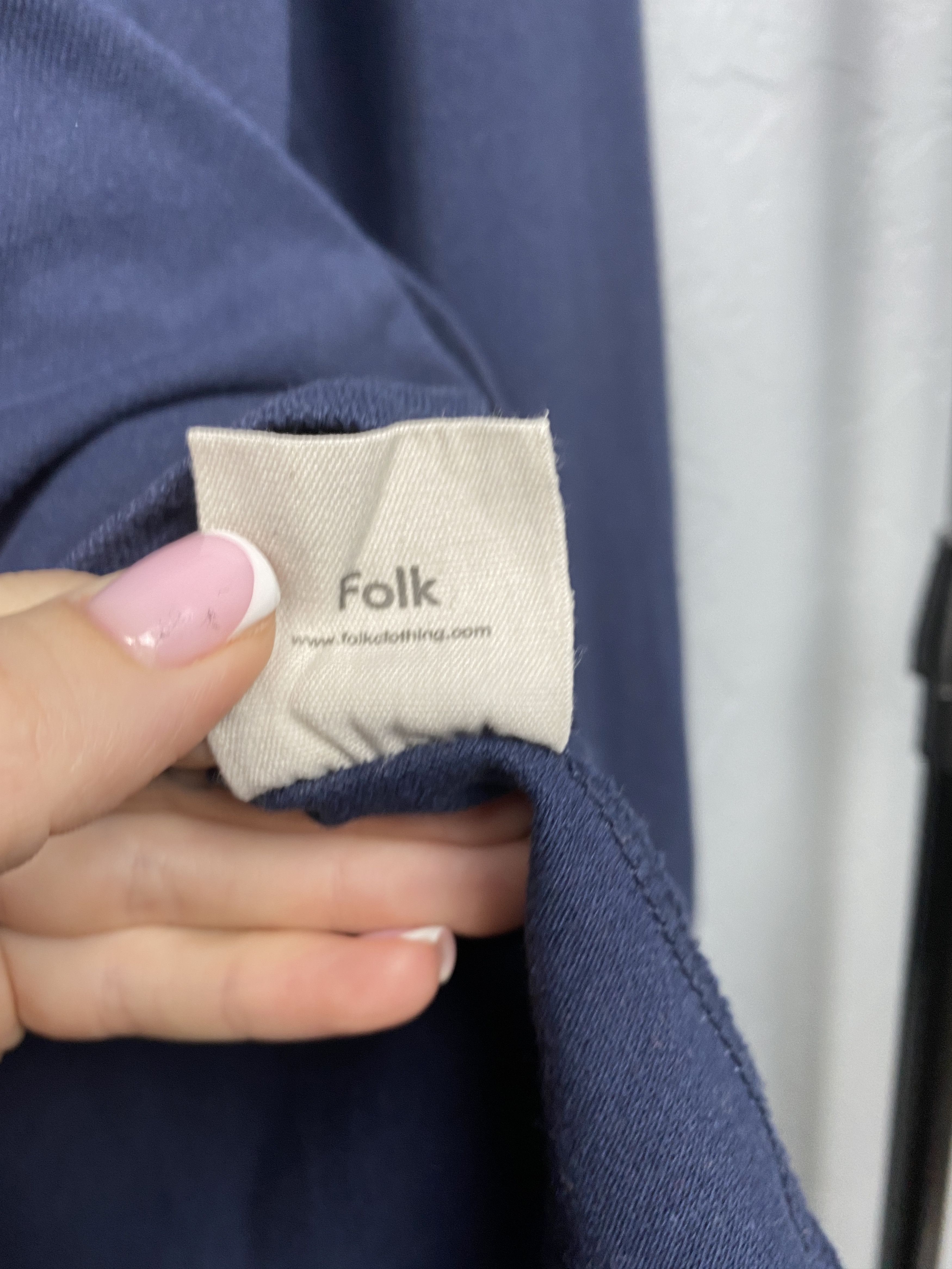 Folk Folk Vintage Mens Long Sleeve Polo Shirt Y2K Size US L / EU 52-54 / 3 - 6 Thumbnail