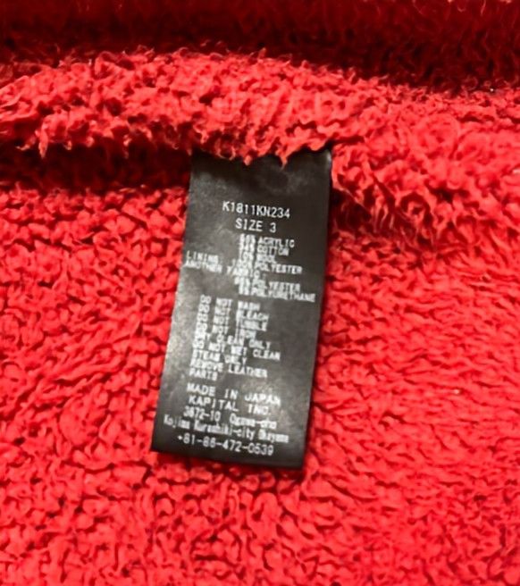 Kapital Kapital Boro Gaudy 7G Knit Fleece-Lined Bomber Jacket Size US L / EU 52-54 / 3 - 5 Thumbnail