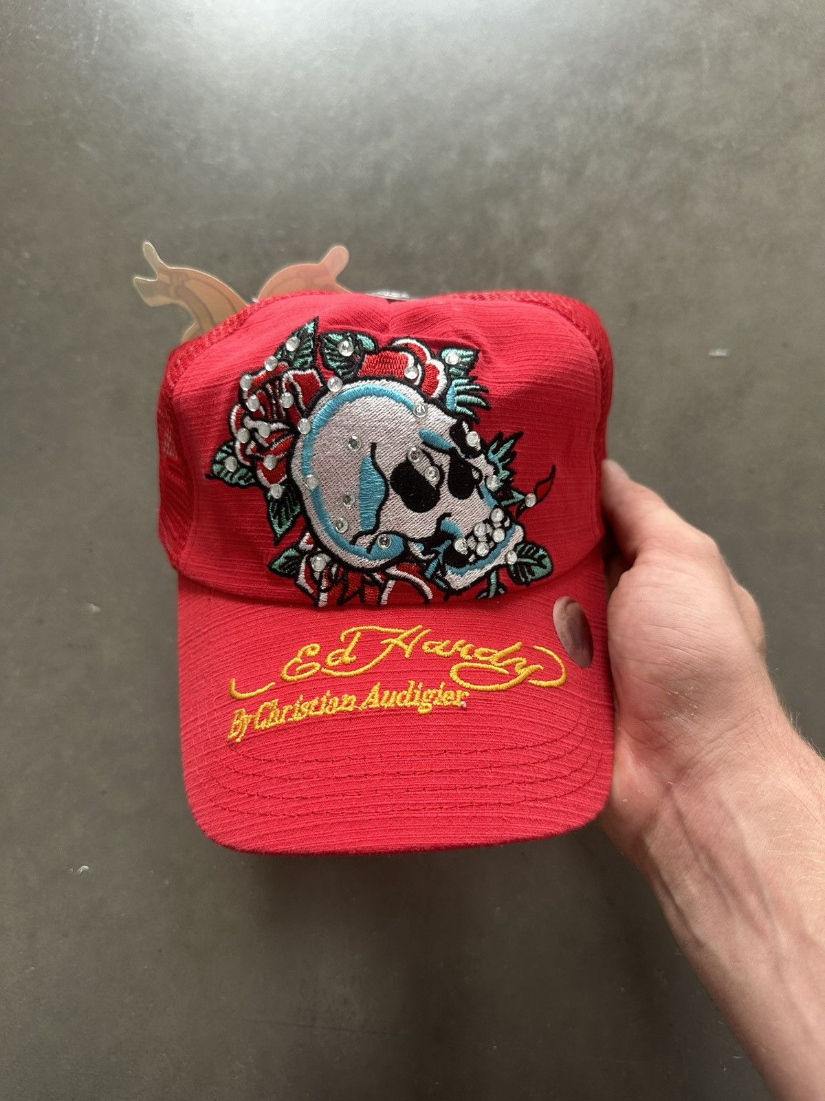 00s archive “Ed Hardy” logo cap grunge 00s archive “Ed Hardy” logo cap grunge